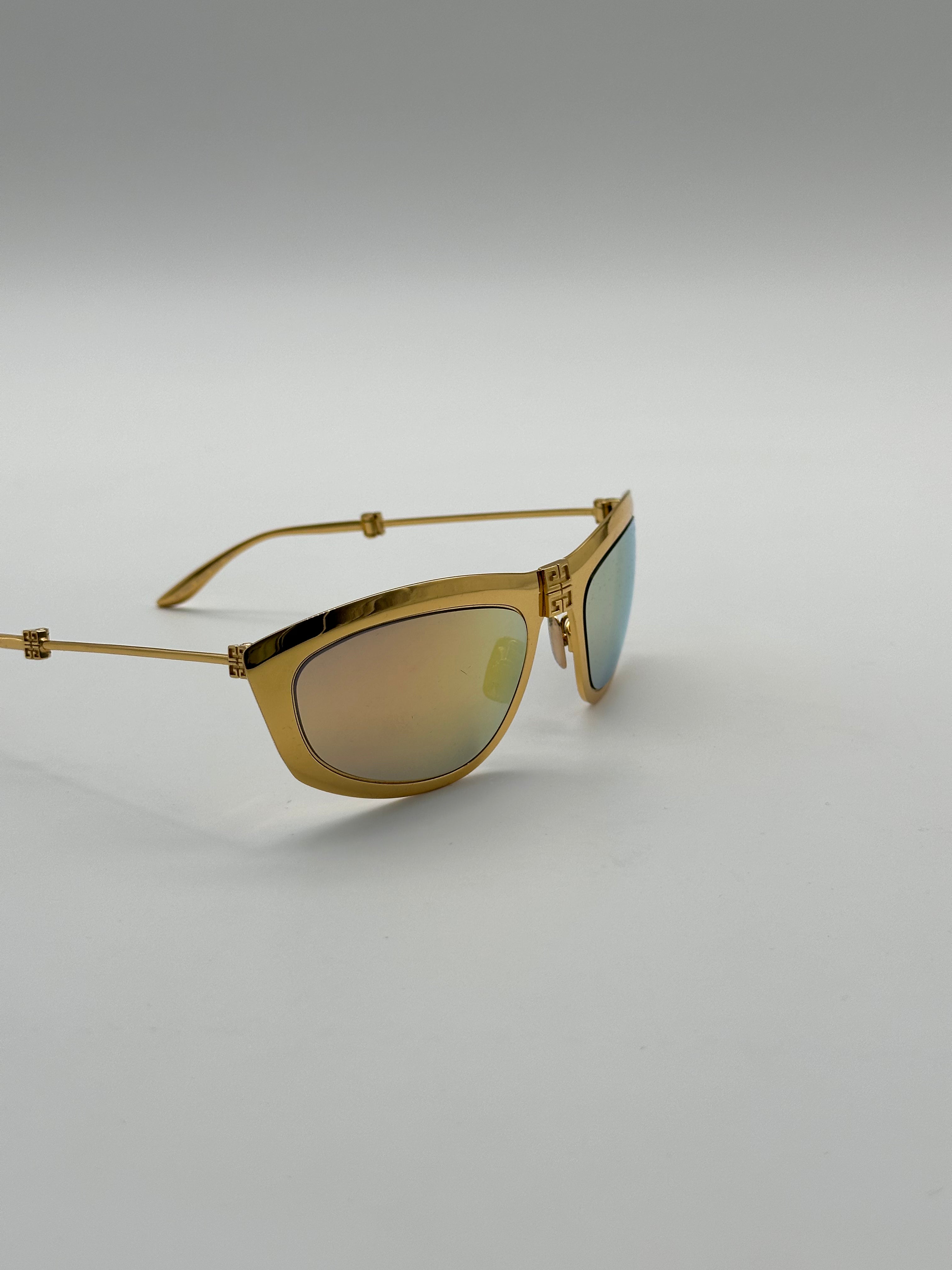 Gold Foldable Sunglasses