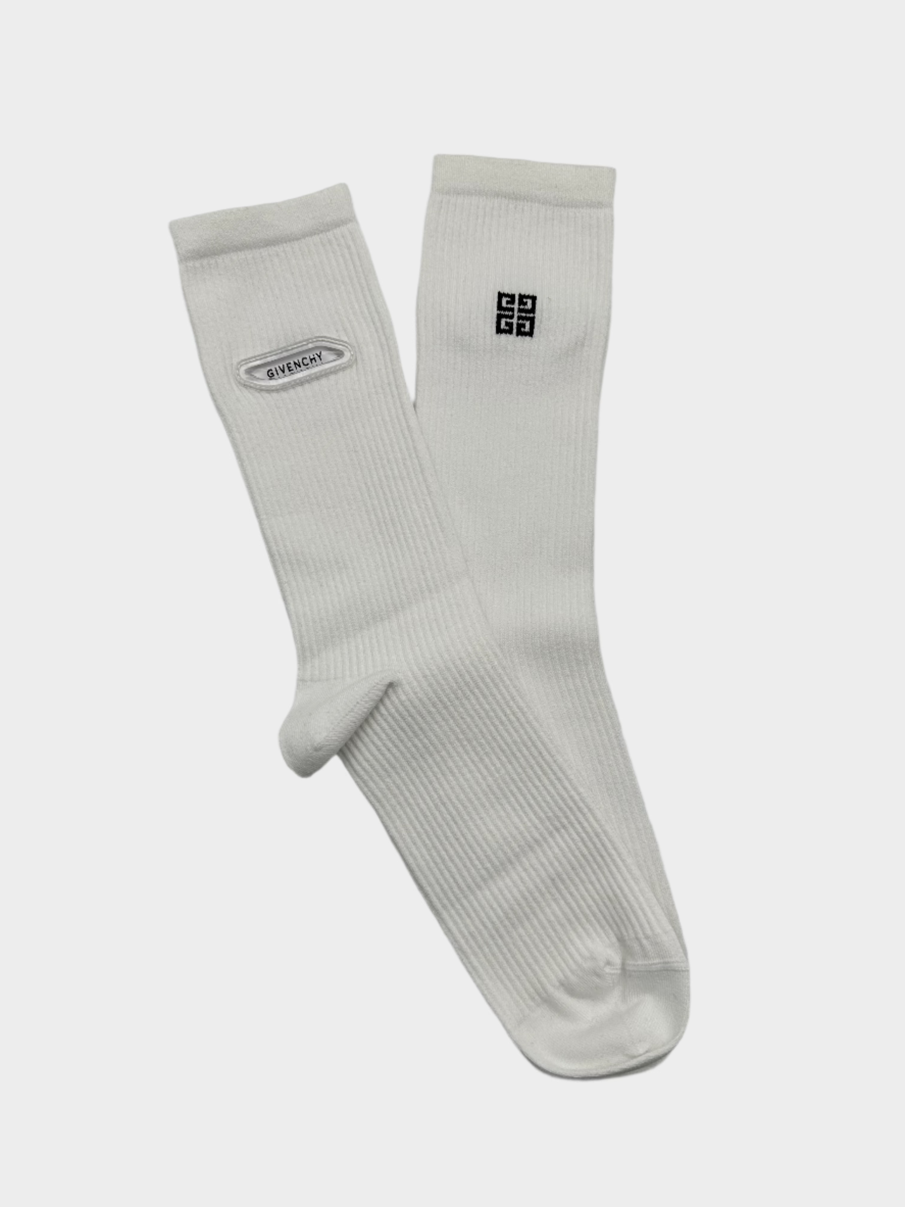 Logo Ribbed Socks