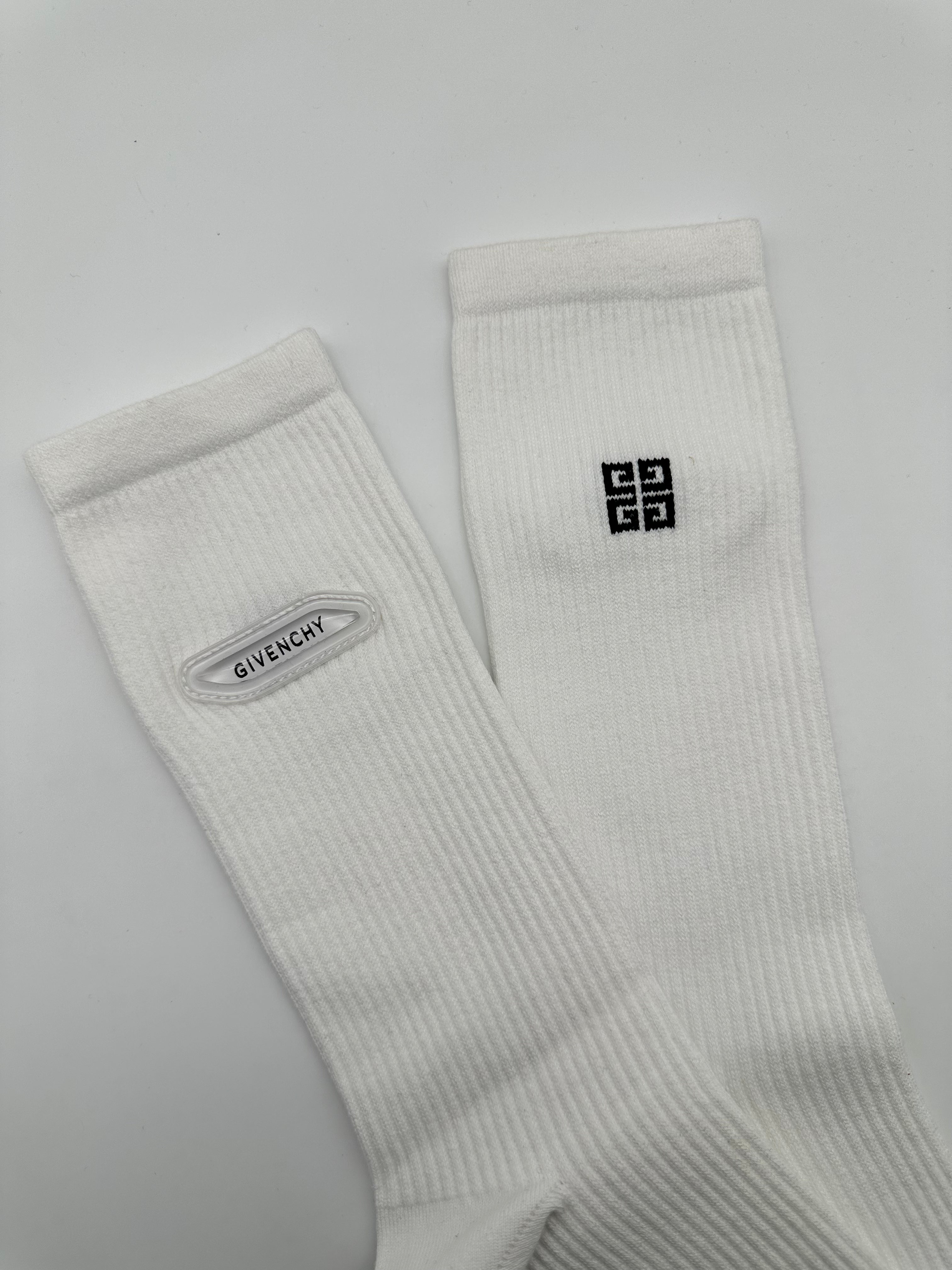 Logo Ribbed Socks