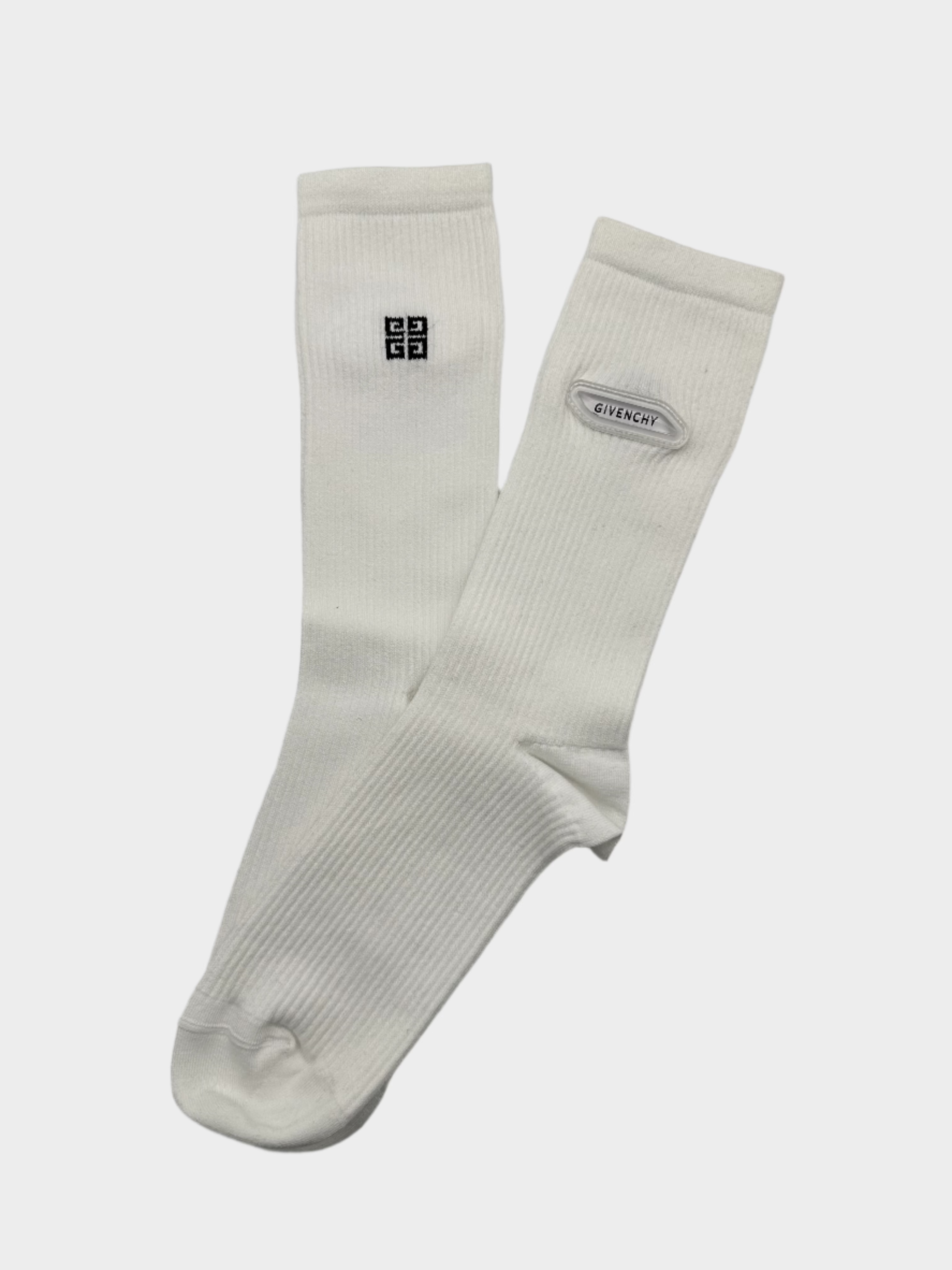 Logo Ribbed Socks