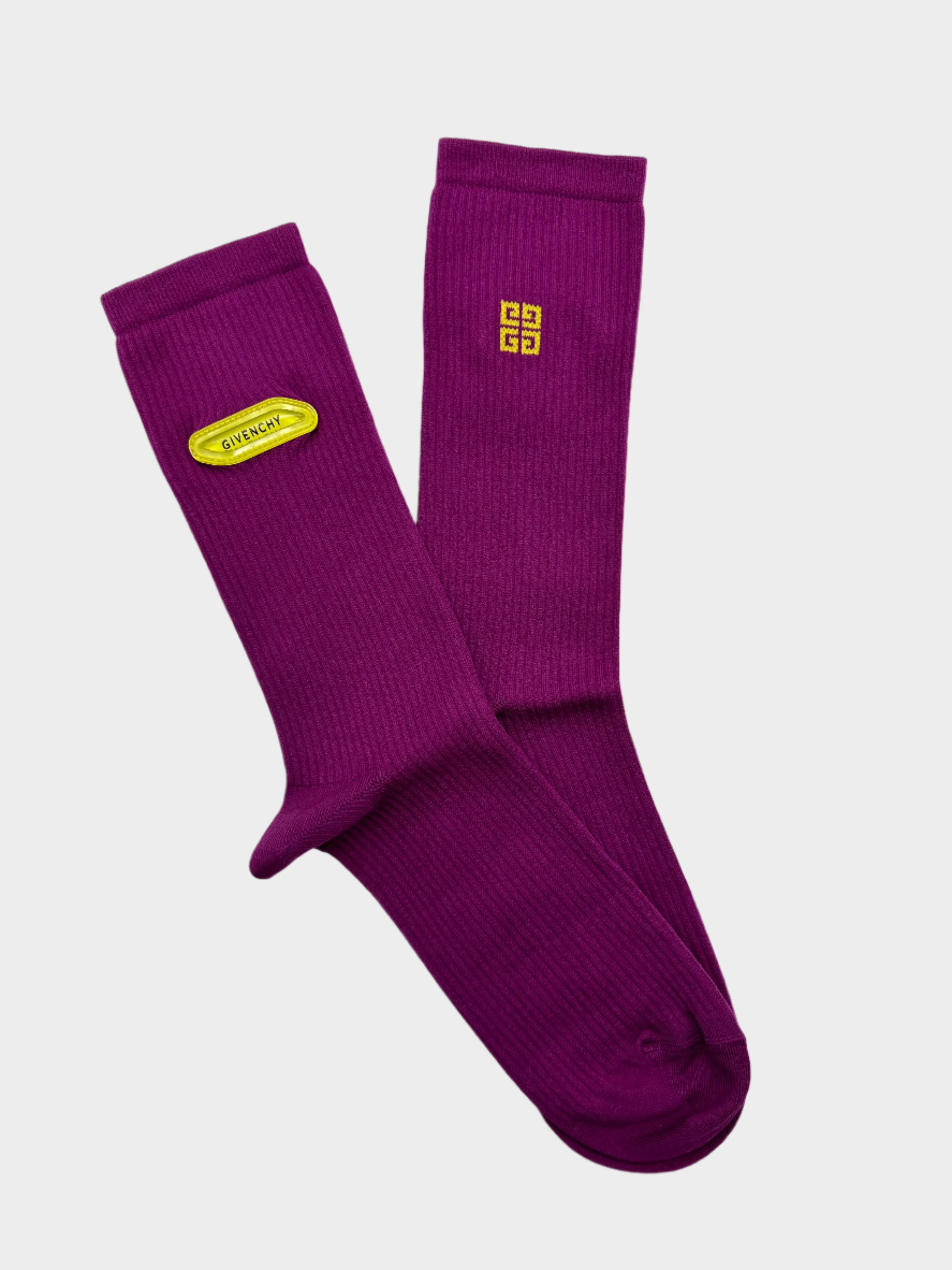 Logo Ribbed Socks