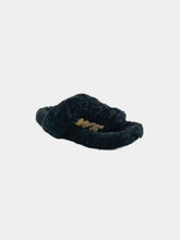 Sheepskin Sandal Black -  | dBlank