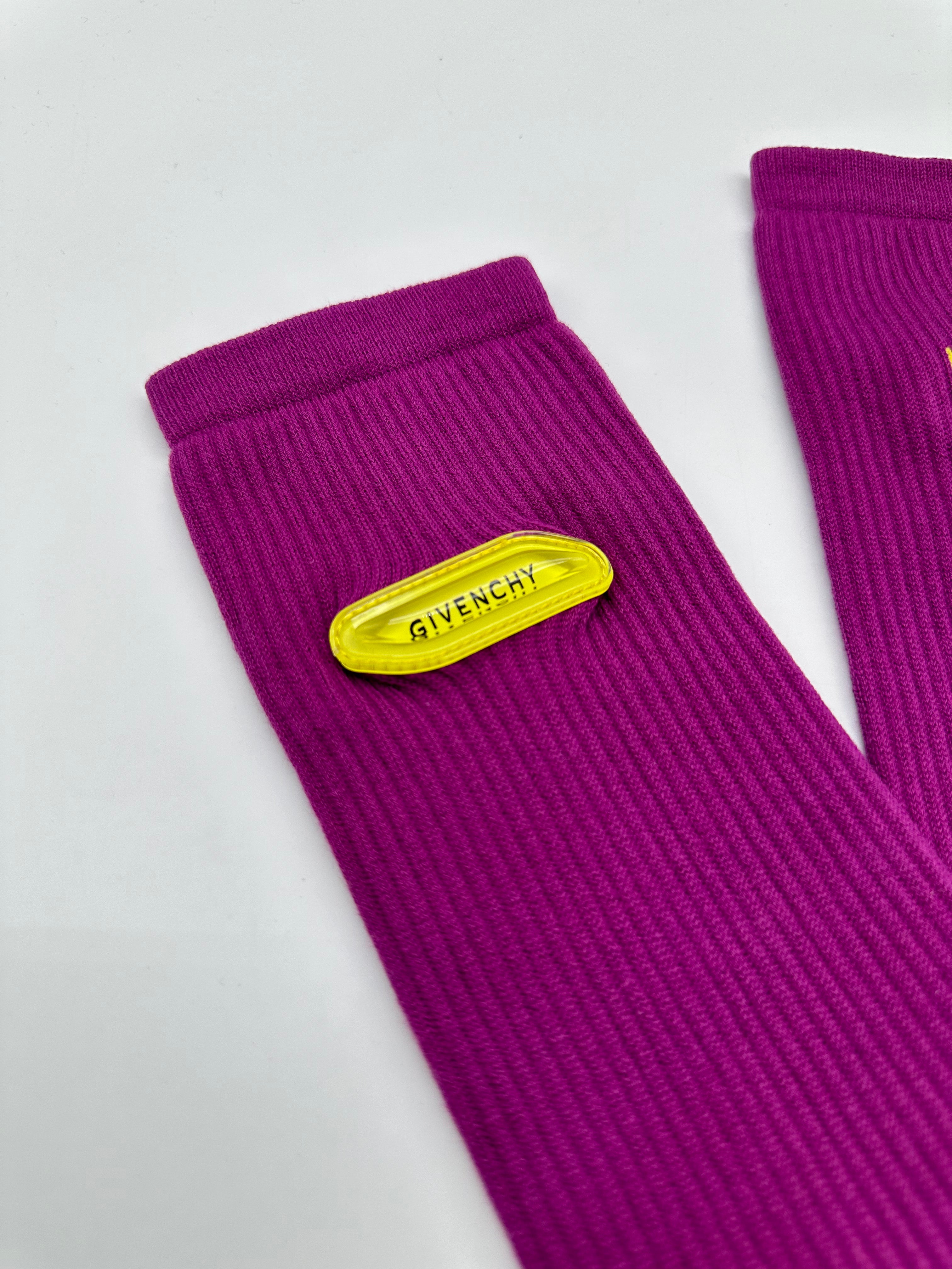 Logo Ribbed Socks