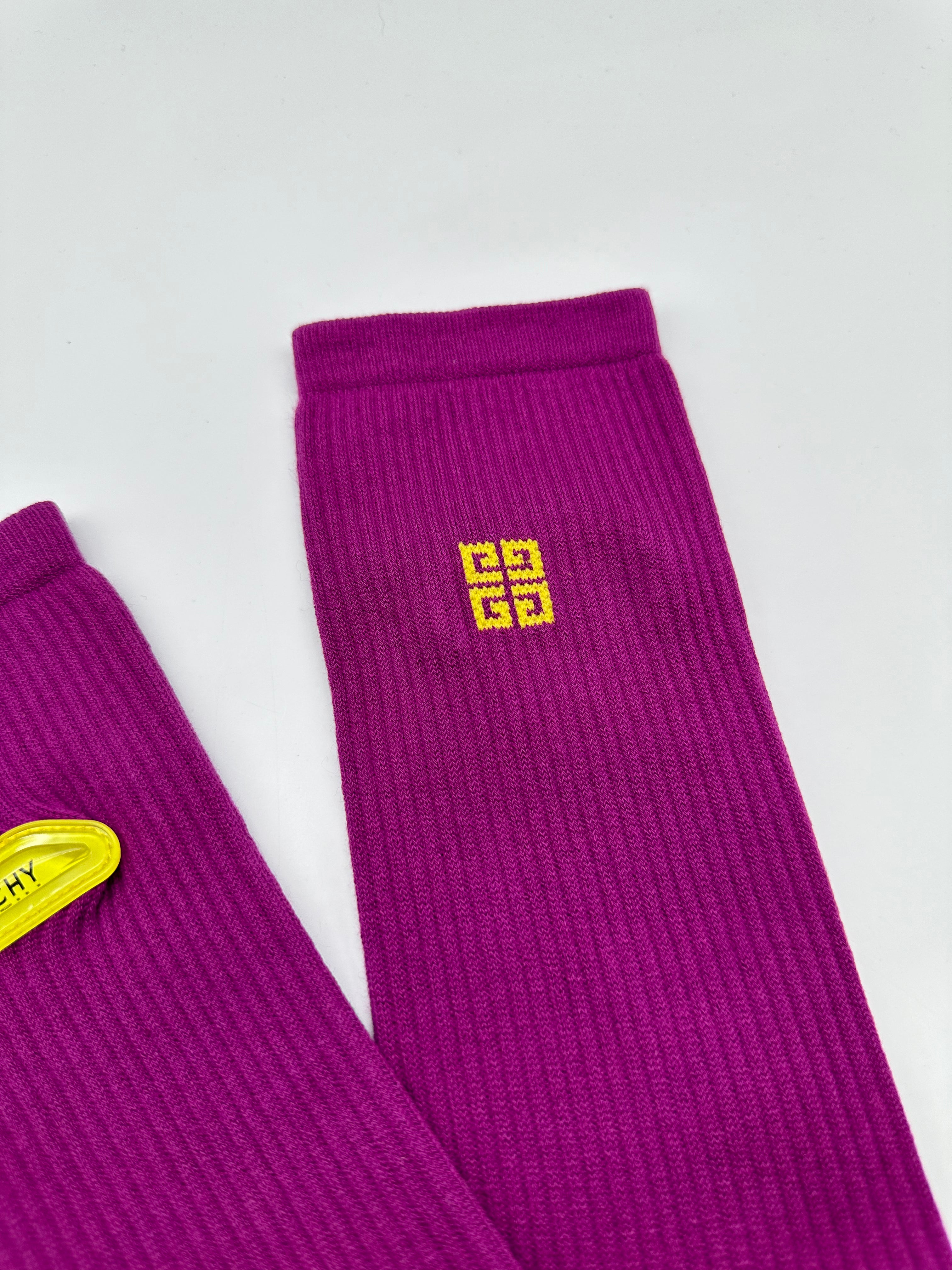 Logo Ribbed Socks