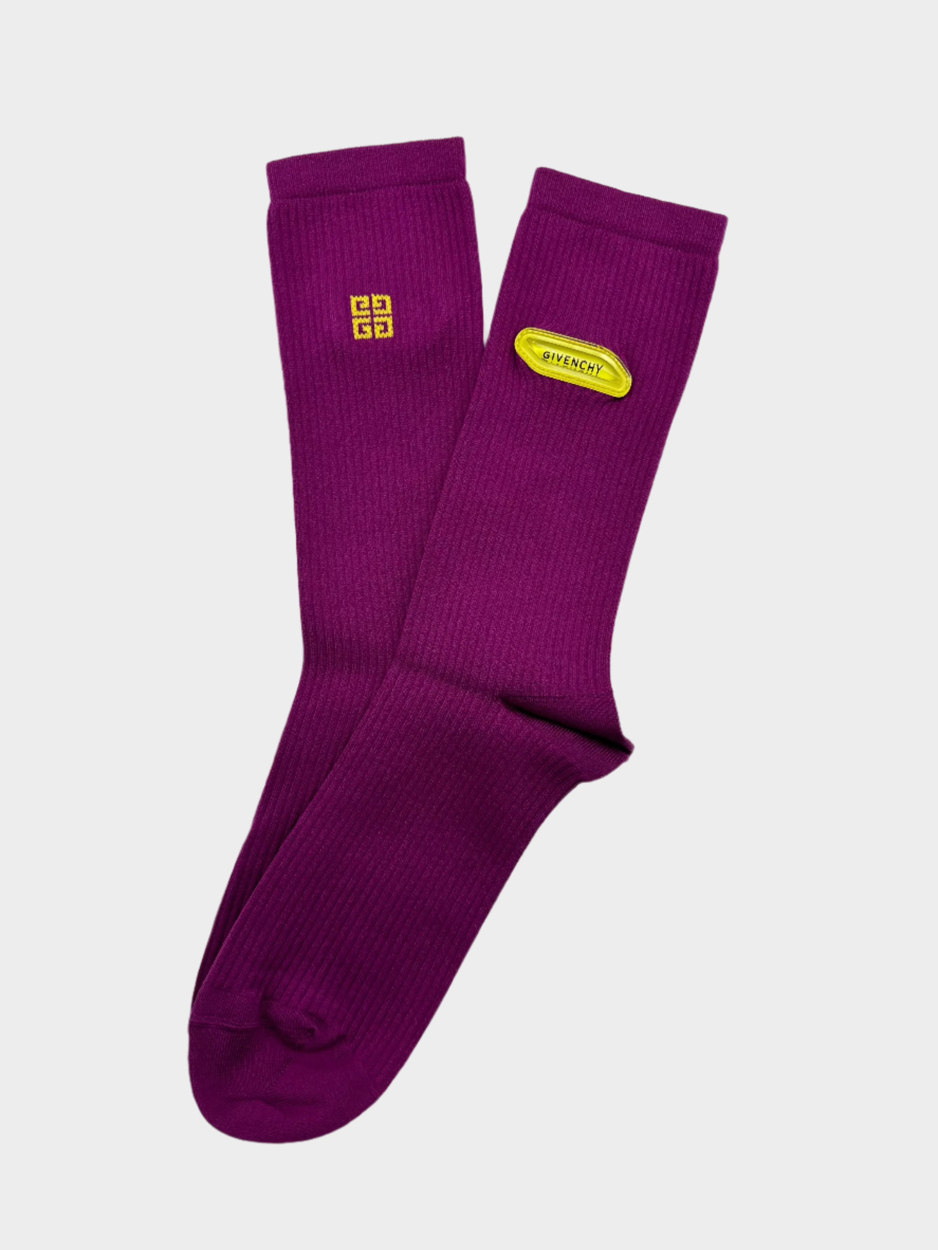 Logo Ribbed Socks