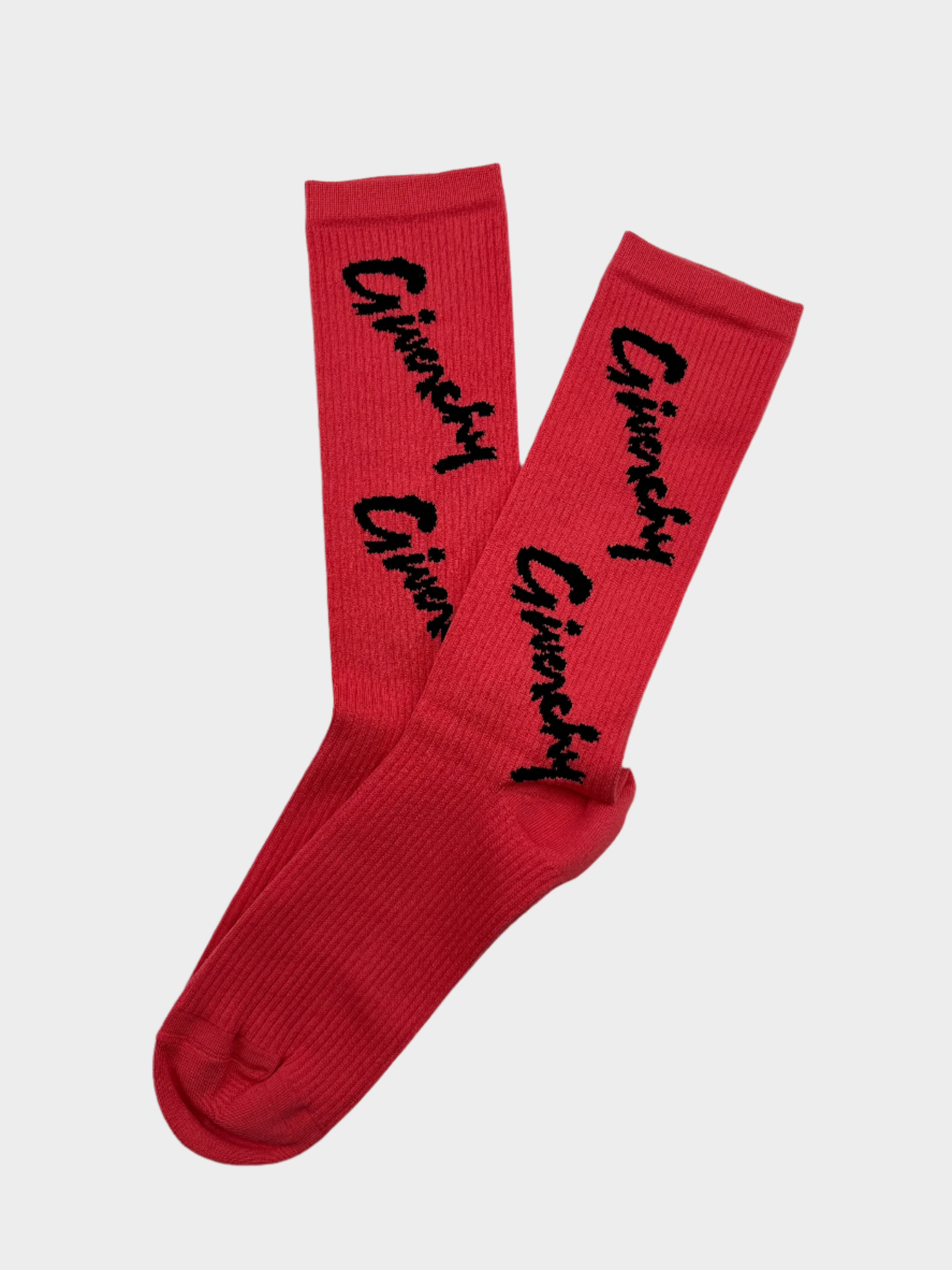 Logo Ribbed Socks