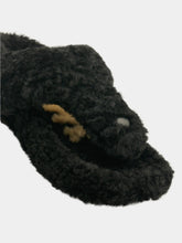 Sheepskin Sandal Black -  | dBlank