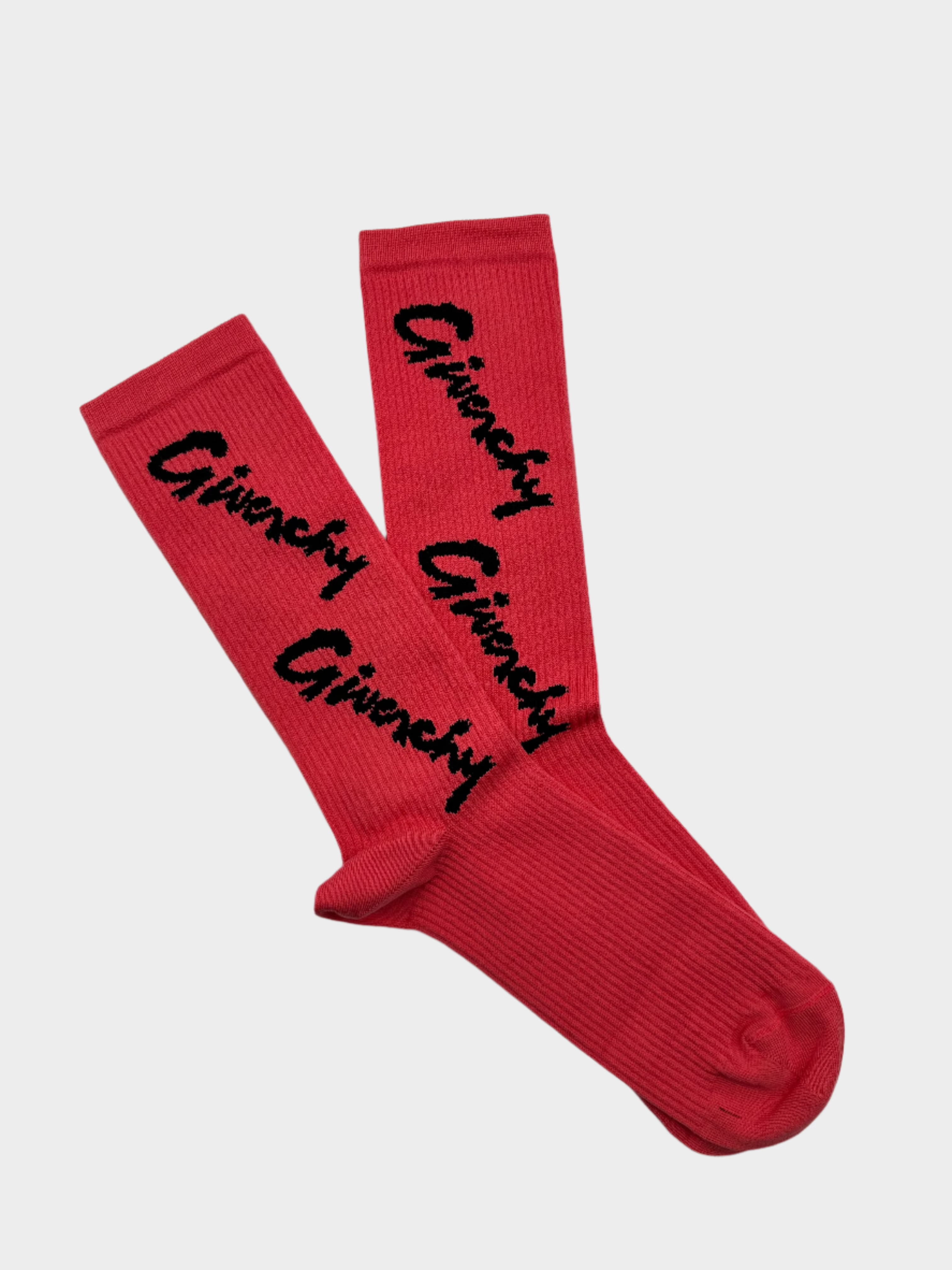 Logo Ribbed Socks