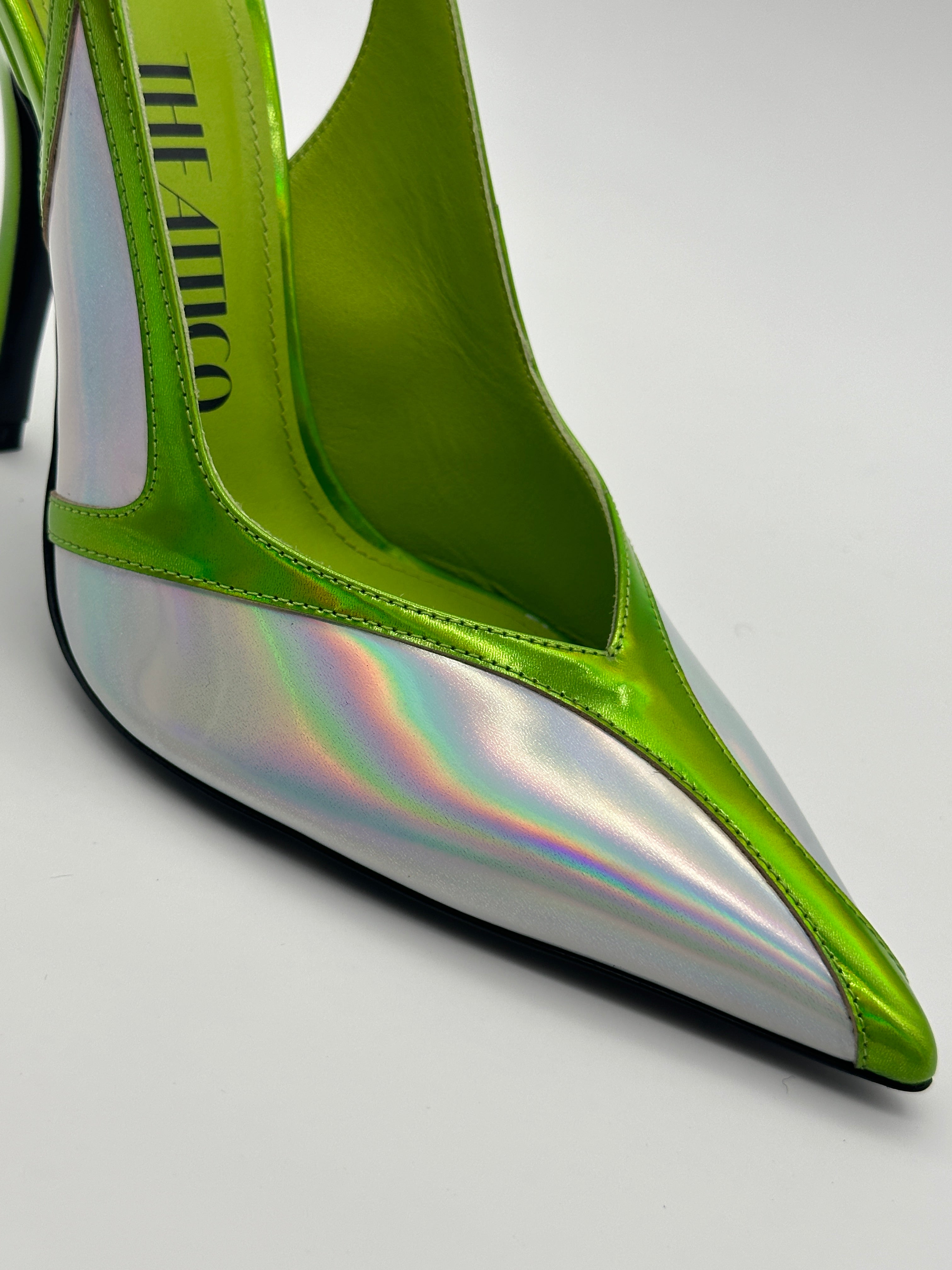 Venus Pump Chrome Heels