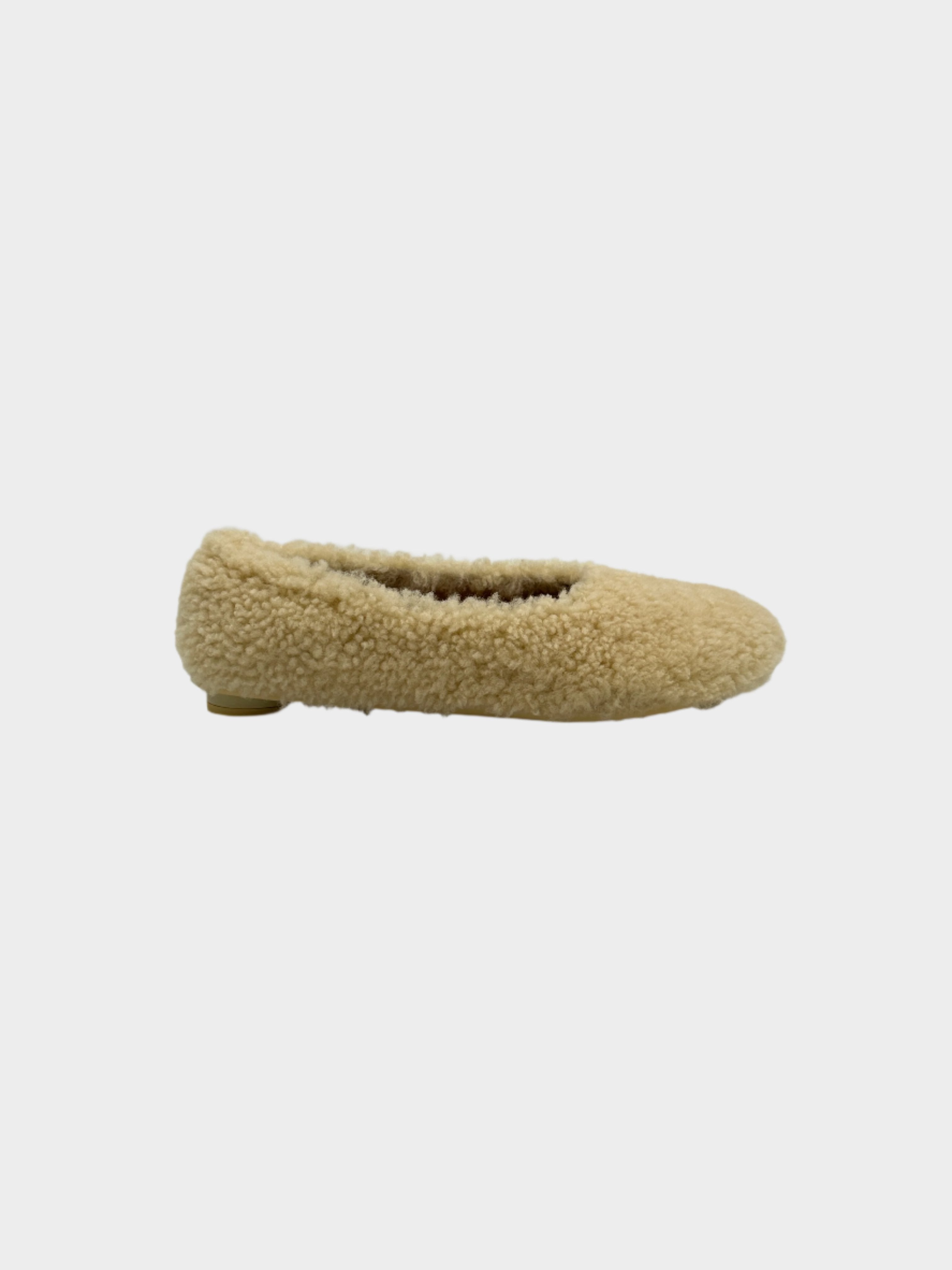 Shearling Ballerinas