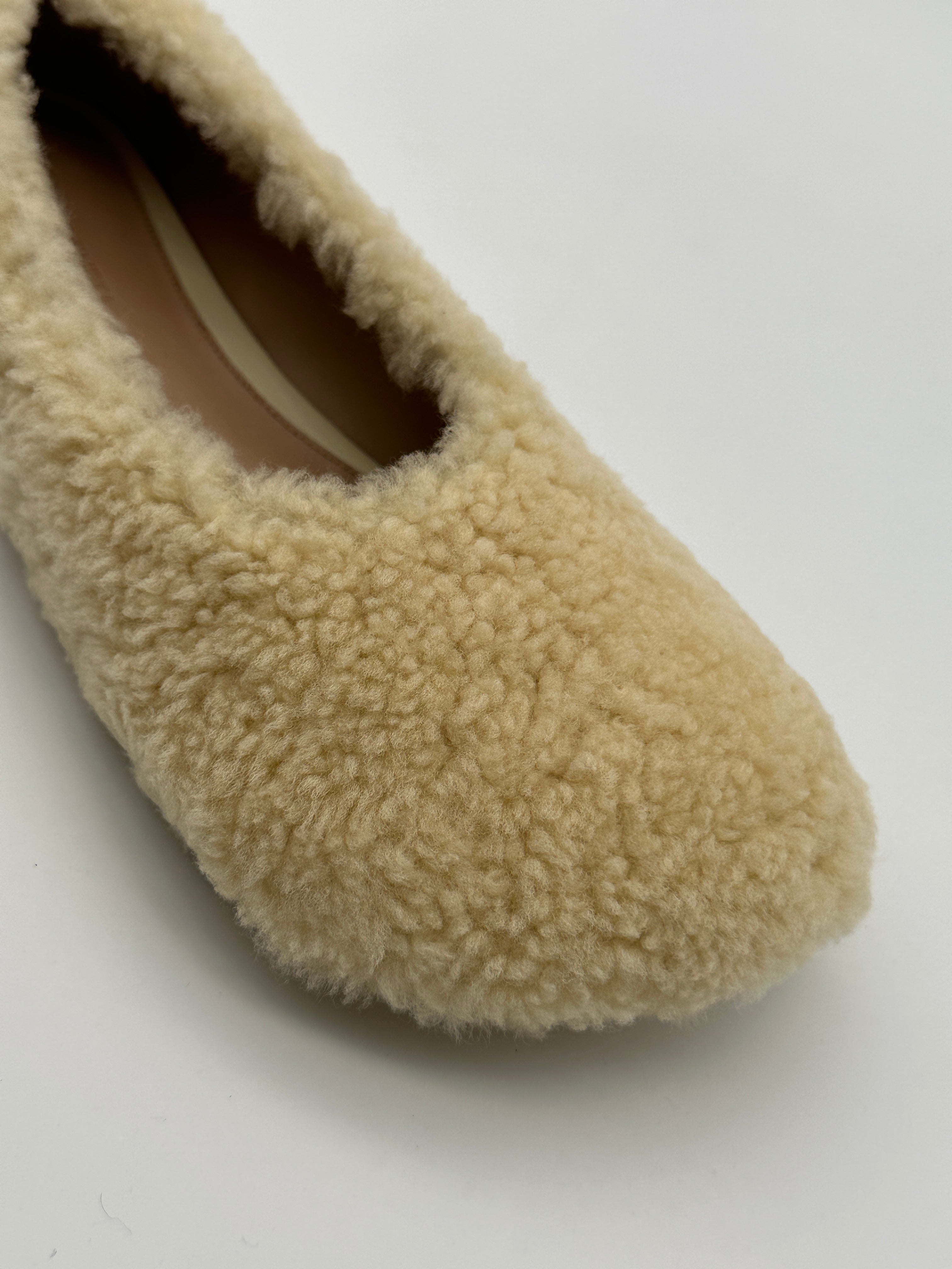 Shearling Ballerine