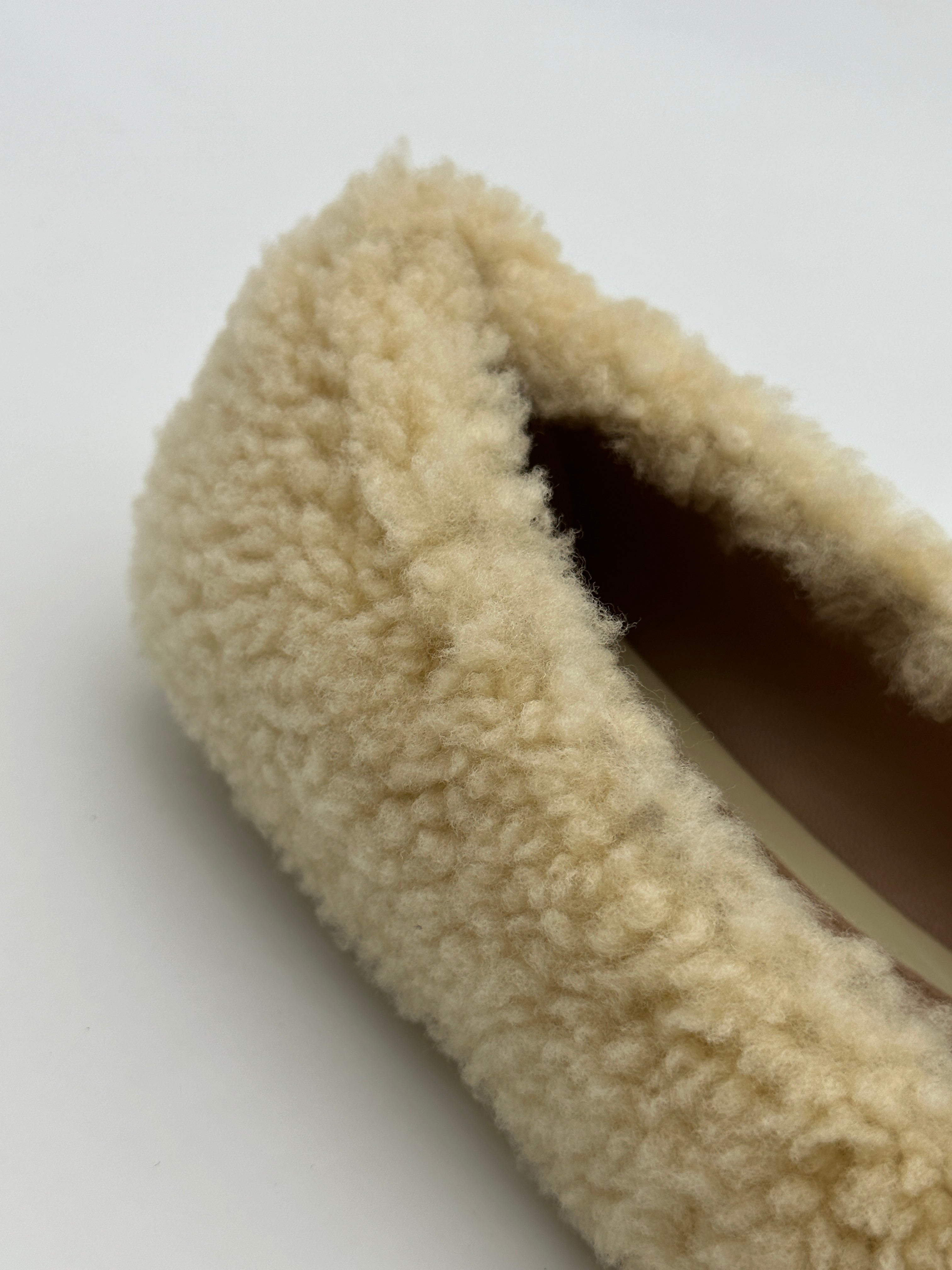 Shearling Ballerine