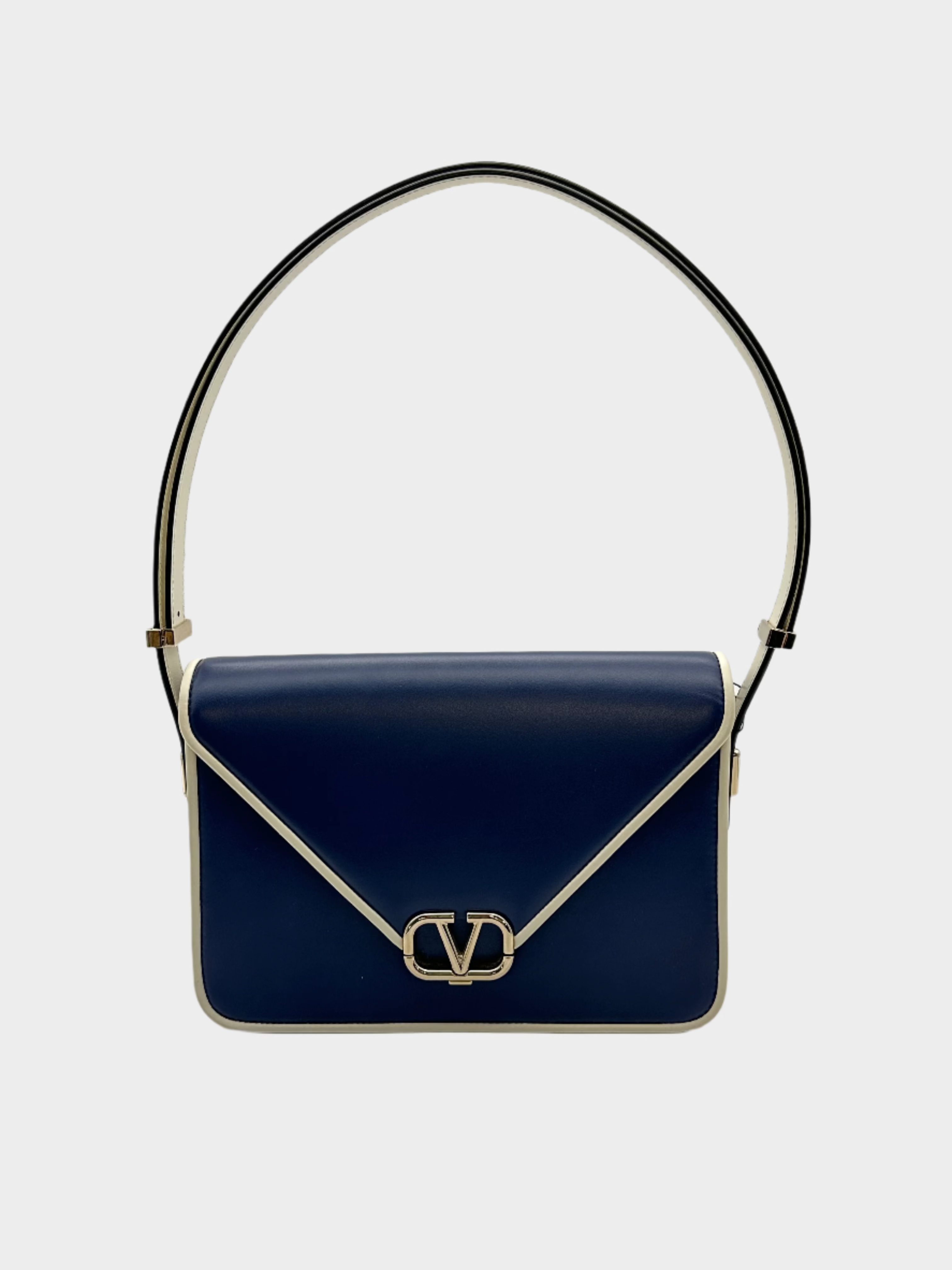 Two-Tone Letter Bag