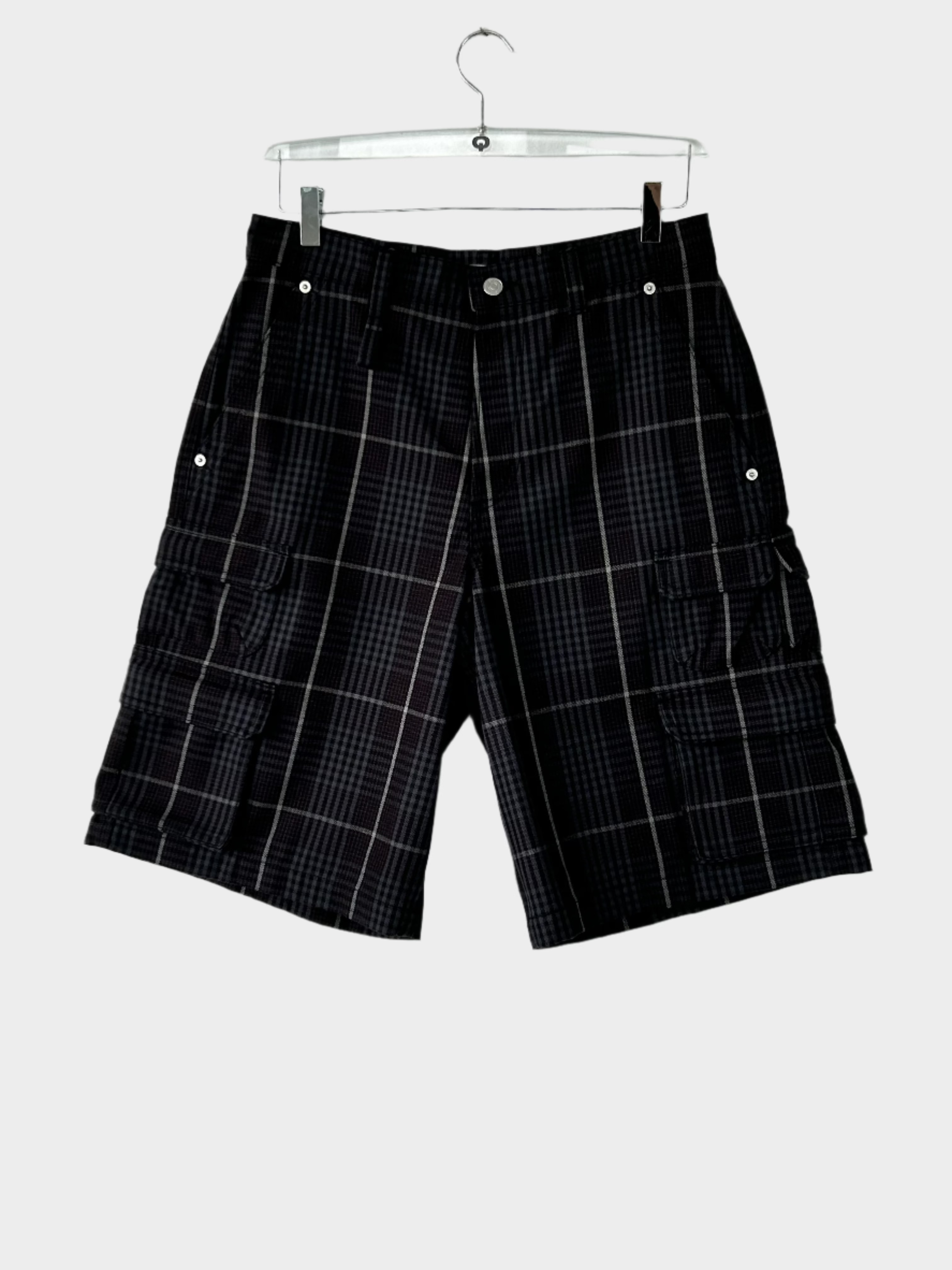 Checked shorts