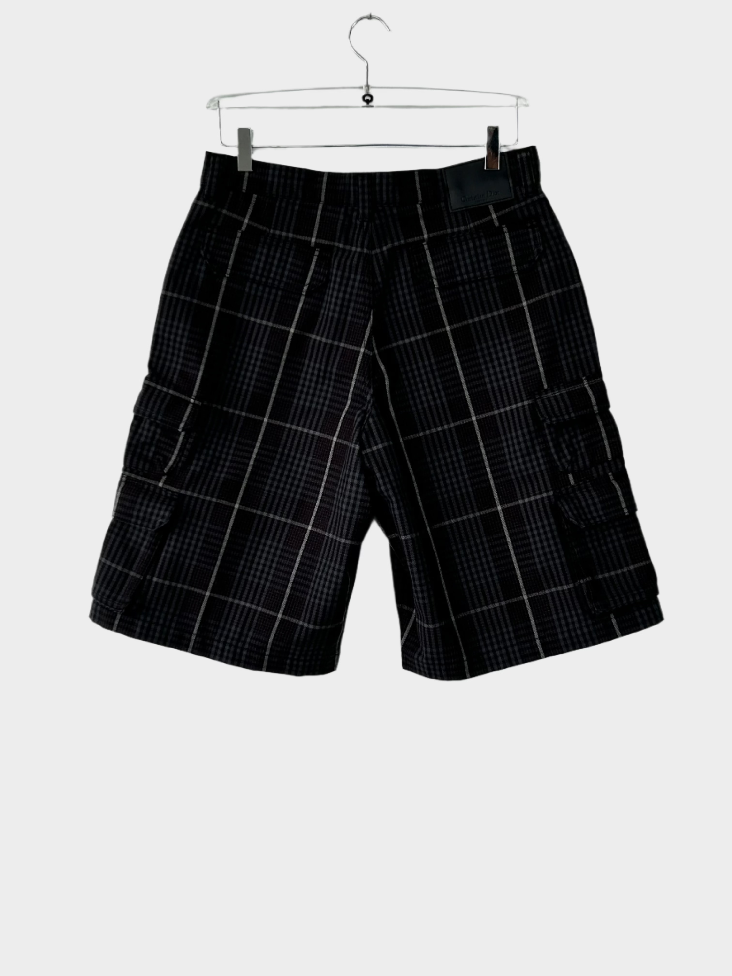 Checked shorts