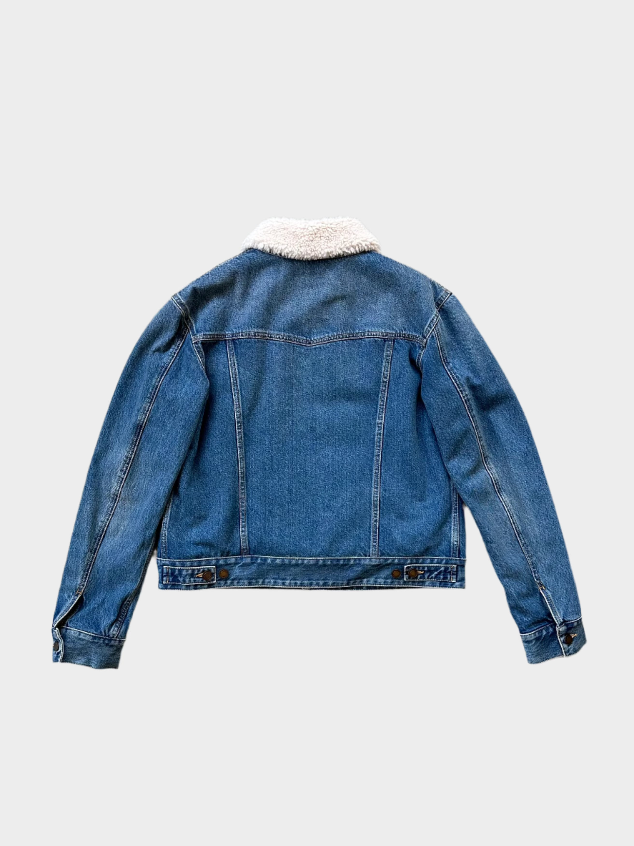 Shearling Denim Jacket