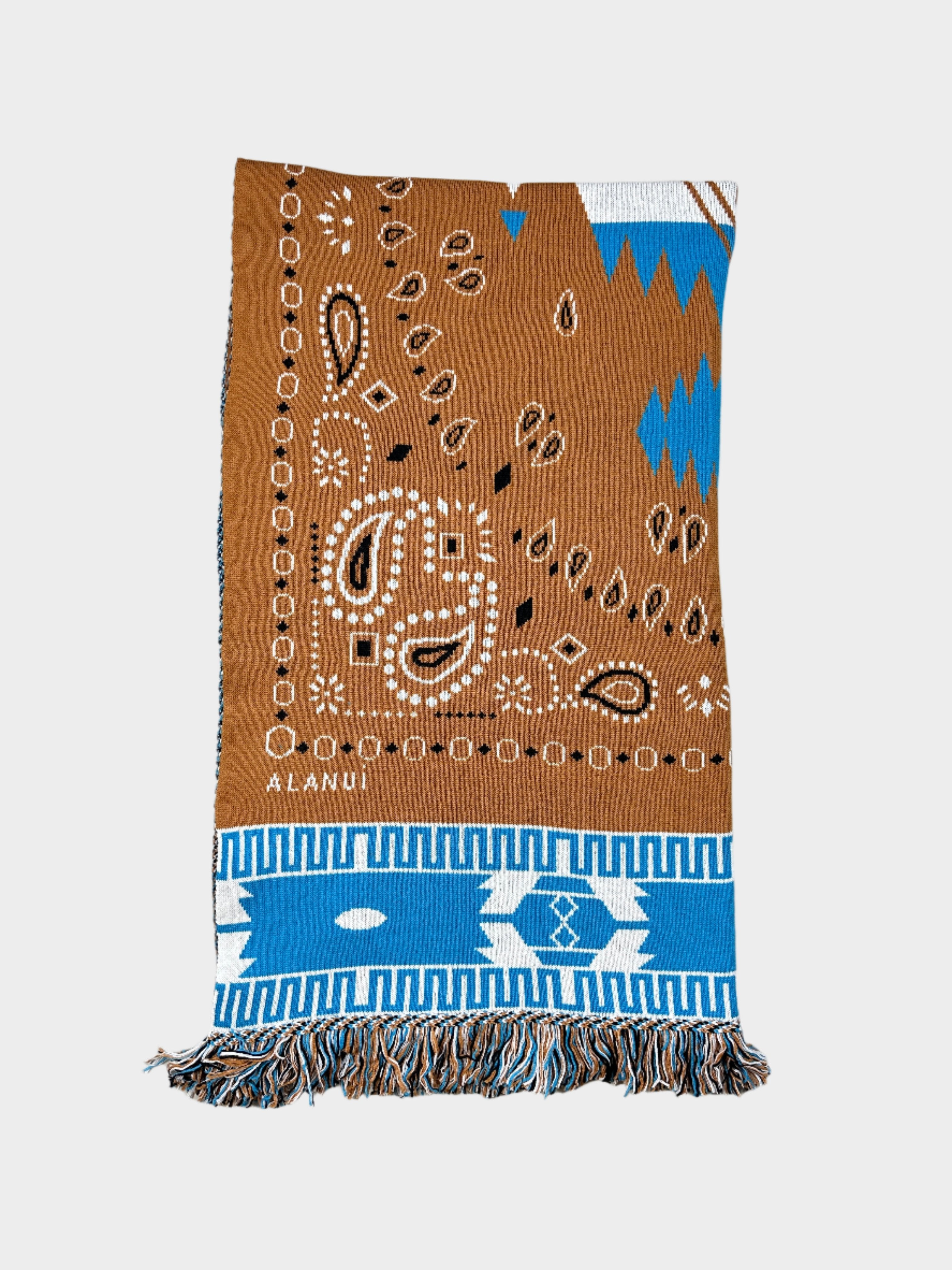 Bandana Blanket Jacquard Effect