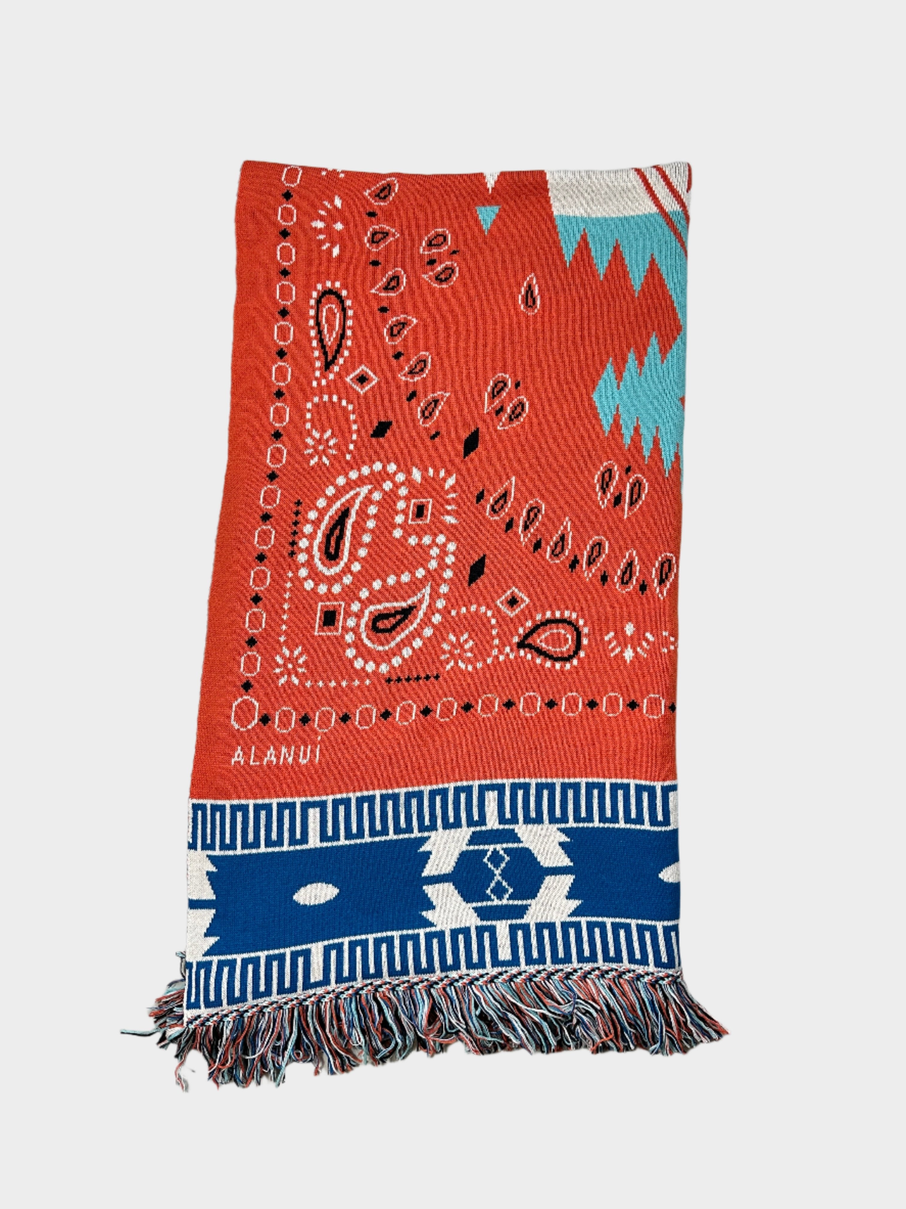 Bandana Blanket Jacquard Effect