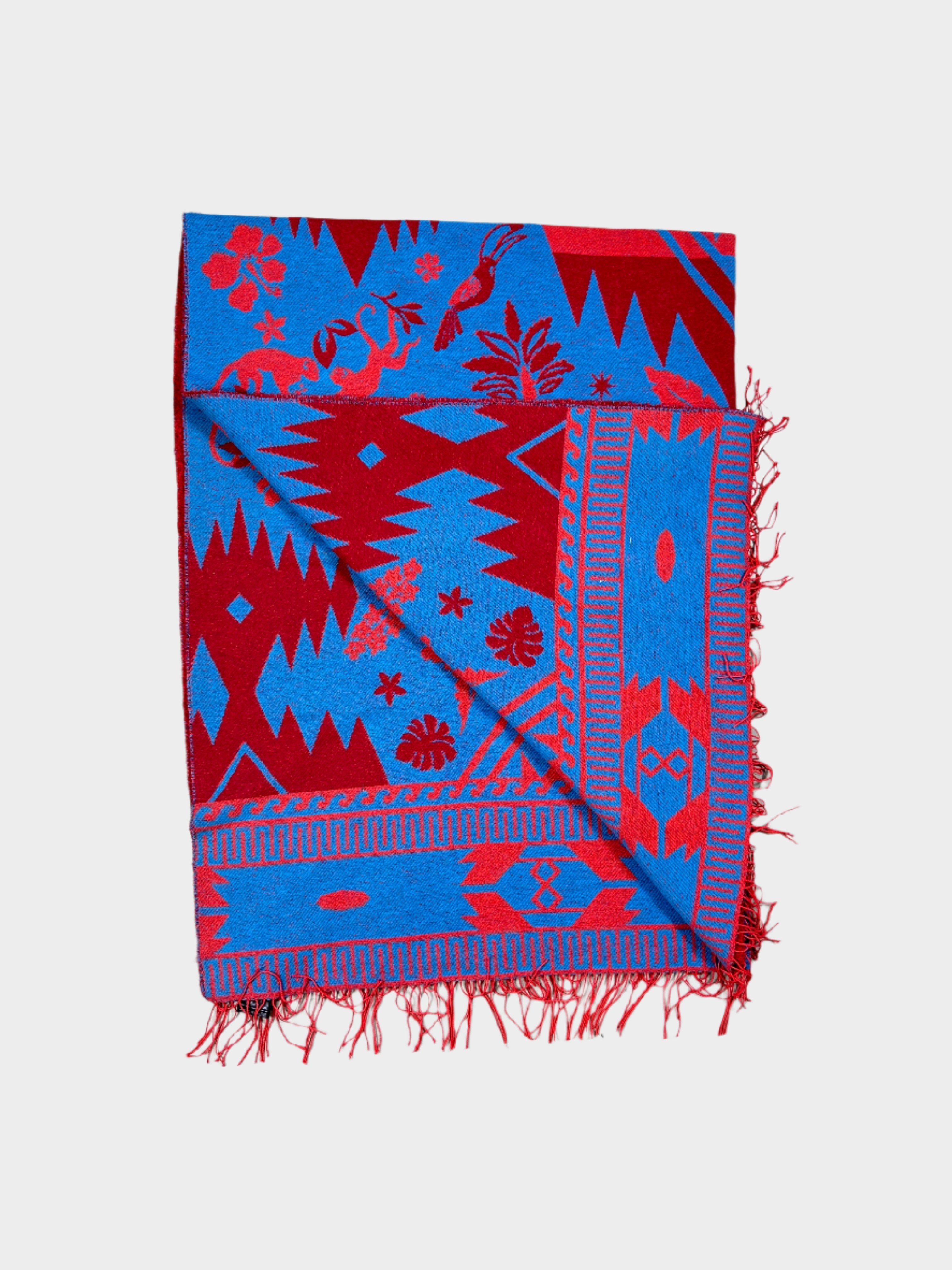 Blanket Explosion Nature Swim Blue