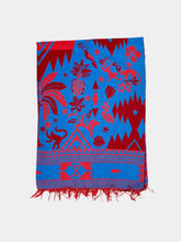 Foulard Blu Nuoto con Frange -  | dBlank