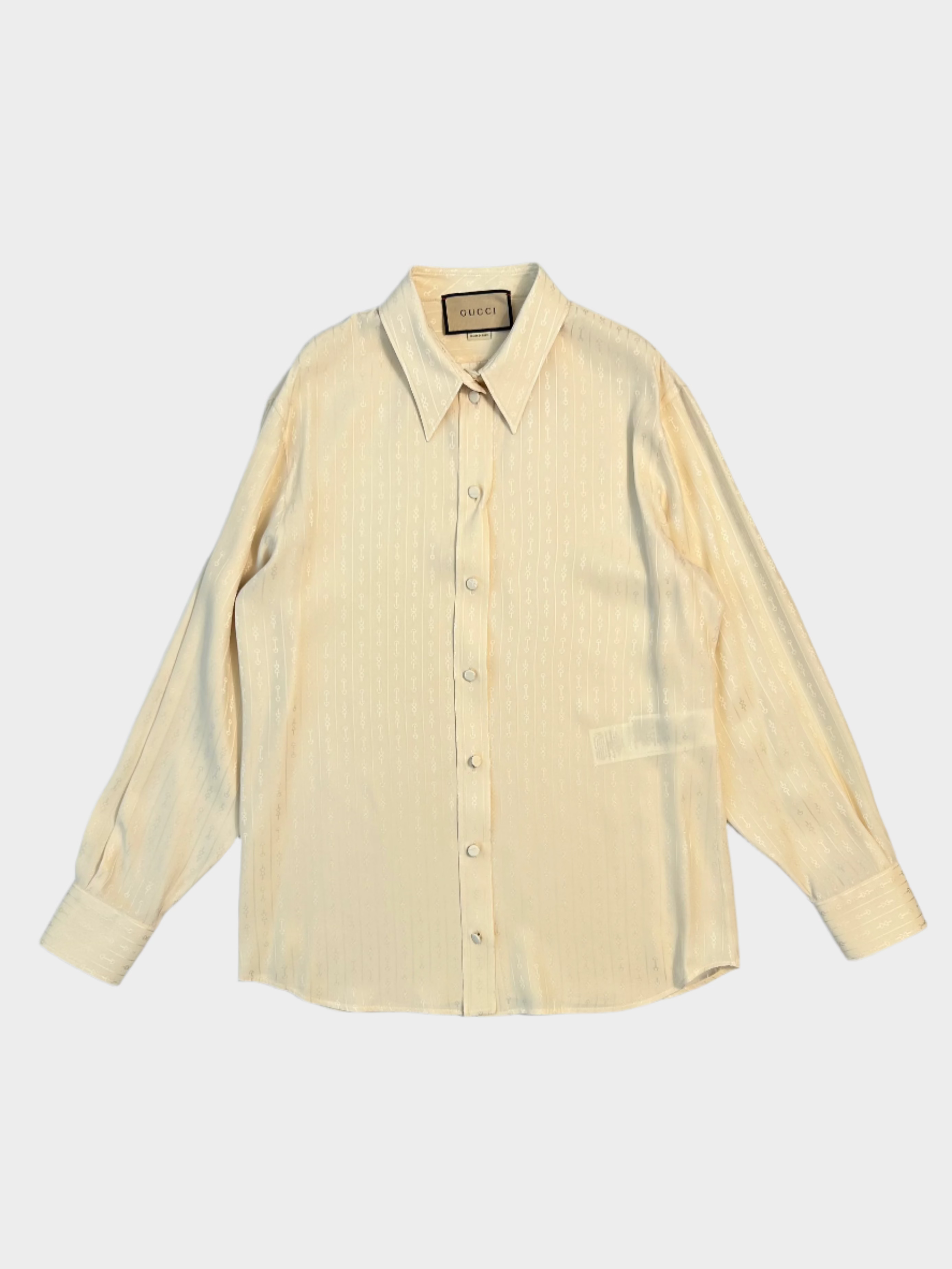 Jacquard Silk Shirt