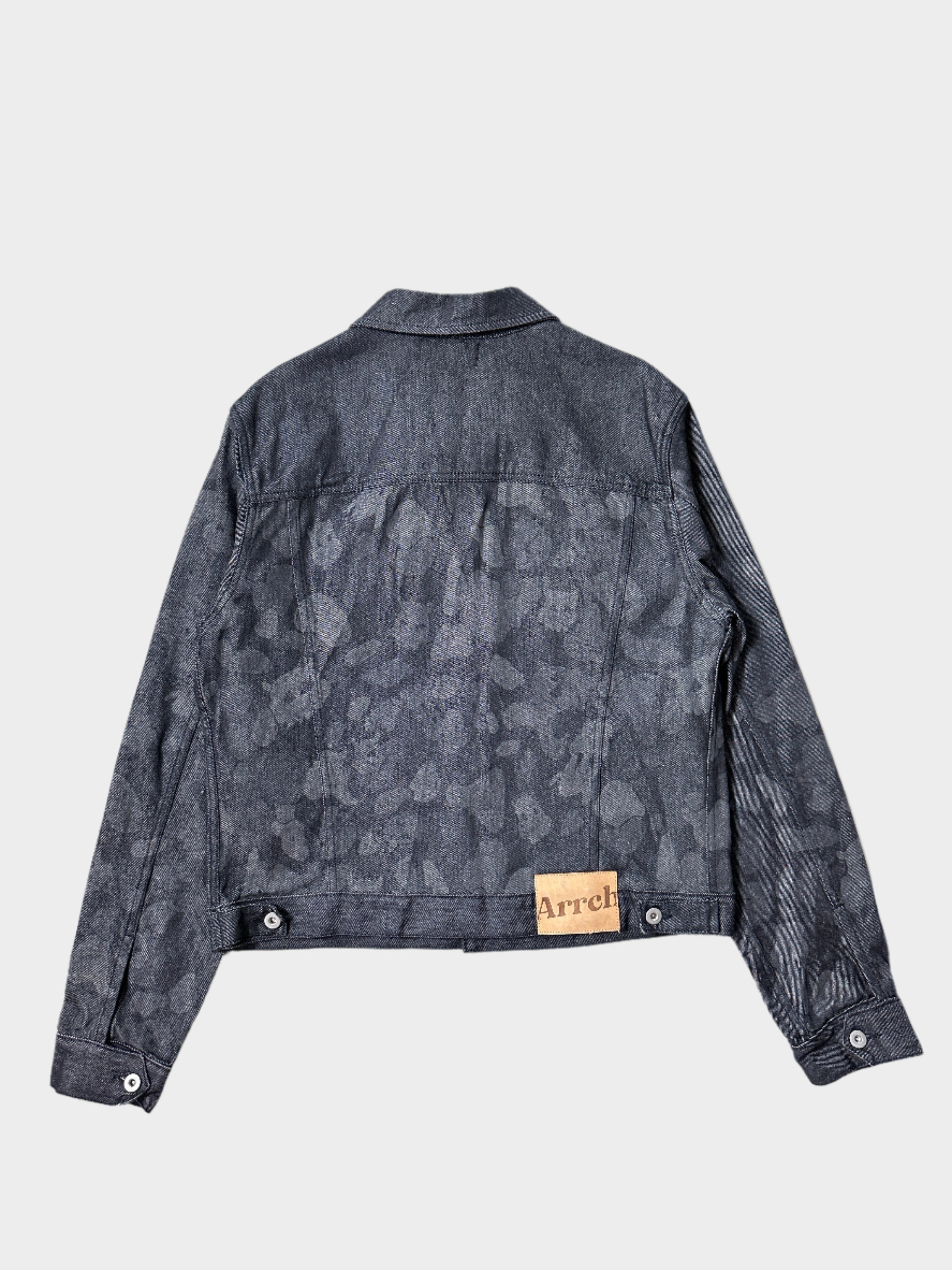 Pattern Denim Jacket