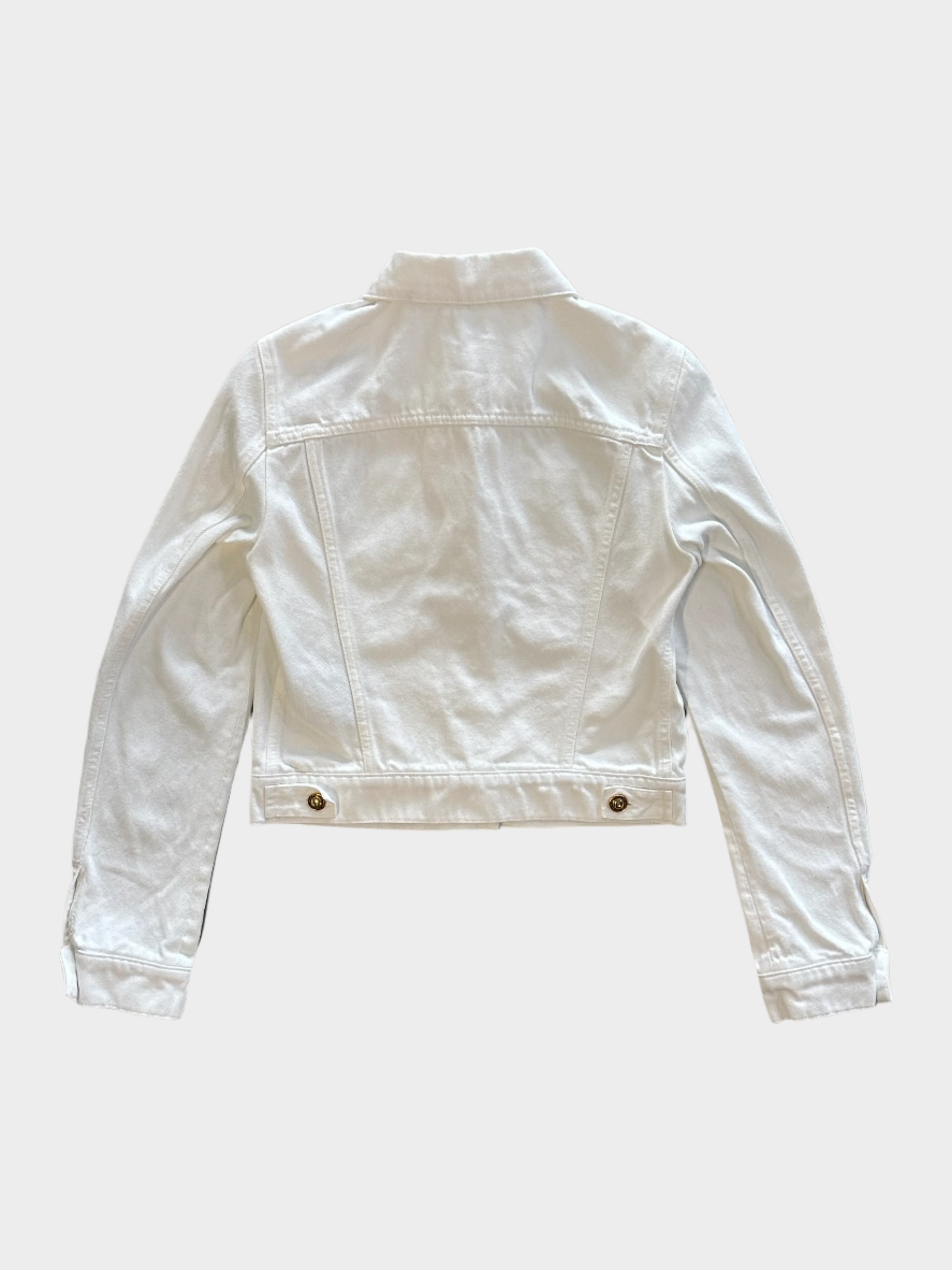 White Denim Jacket