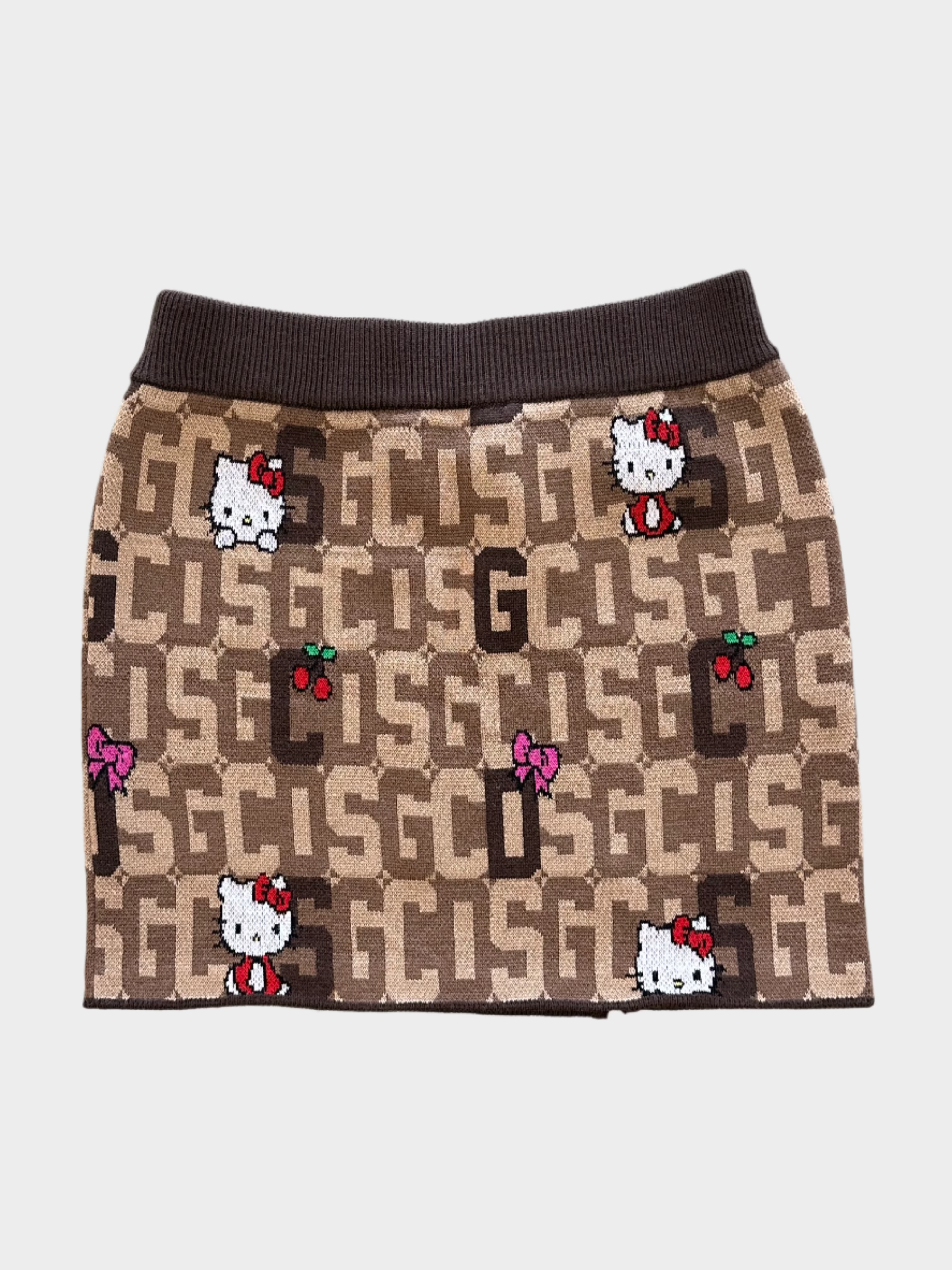 Monogram Mini Skirt