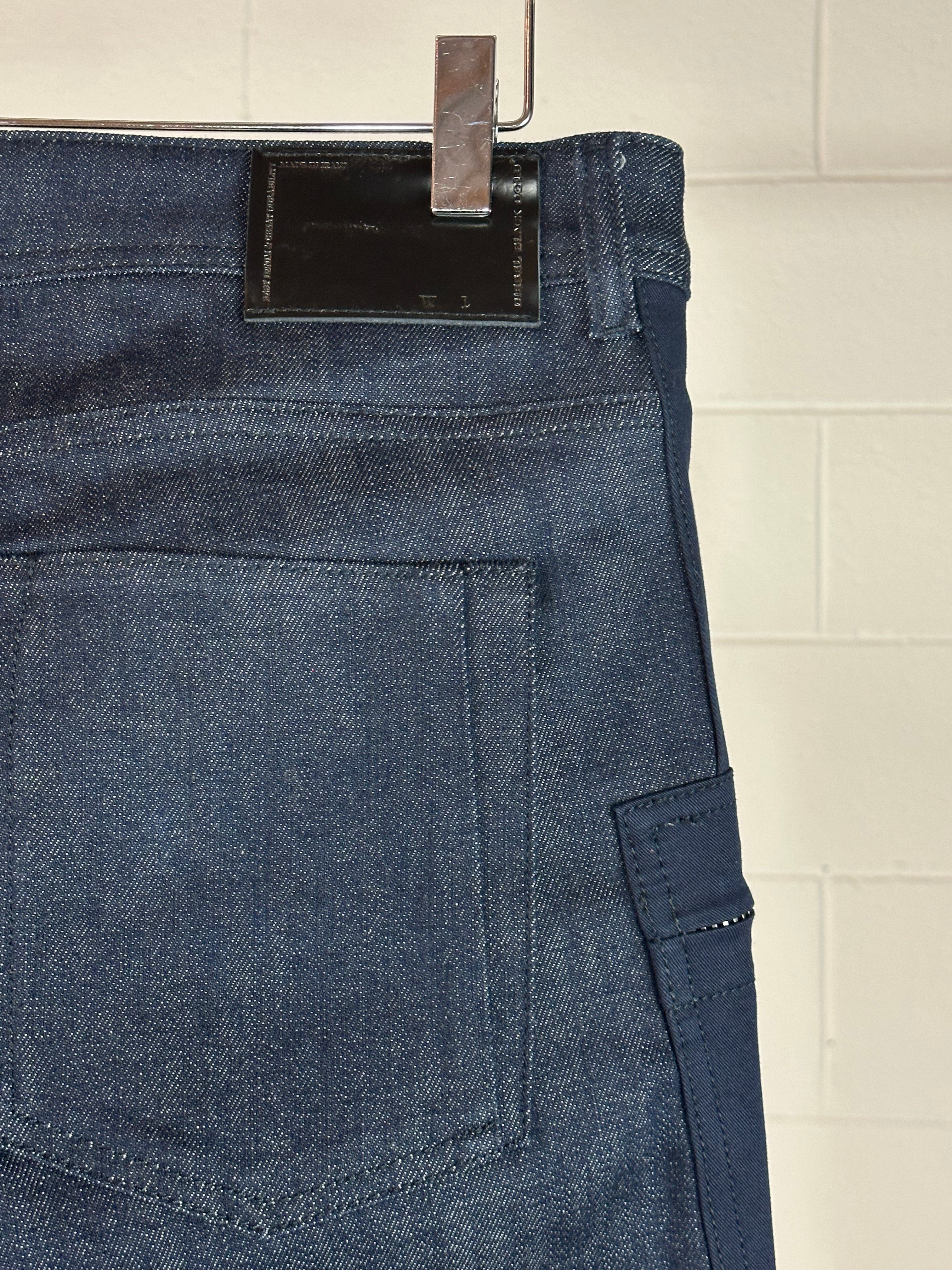 Dark Blue Pockets Jeans