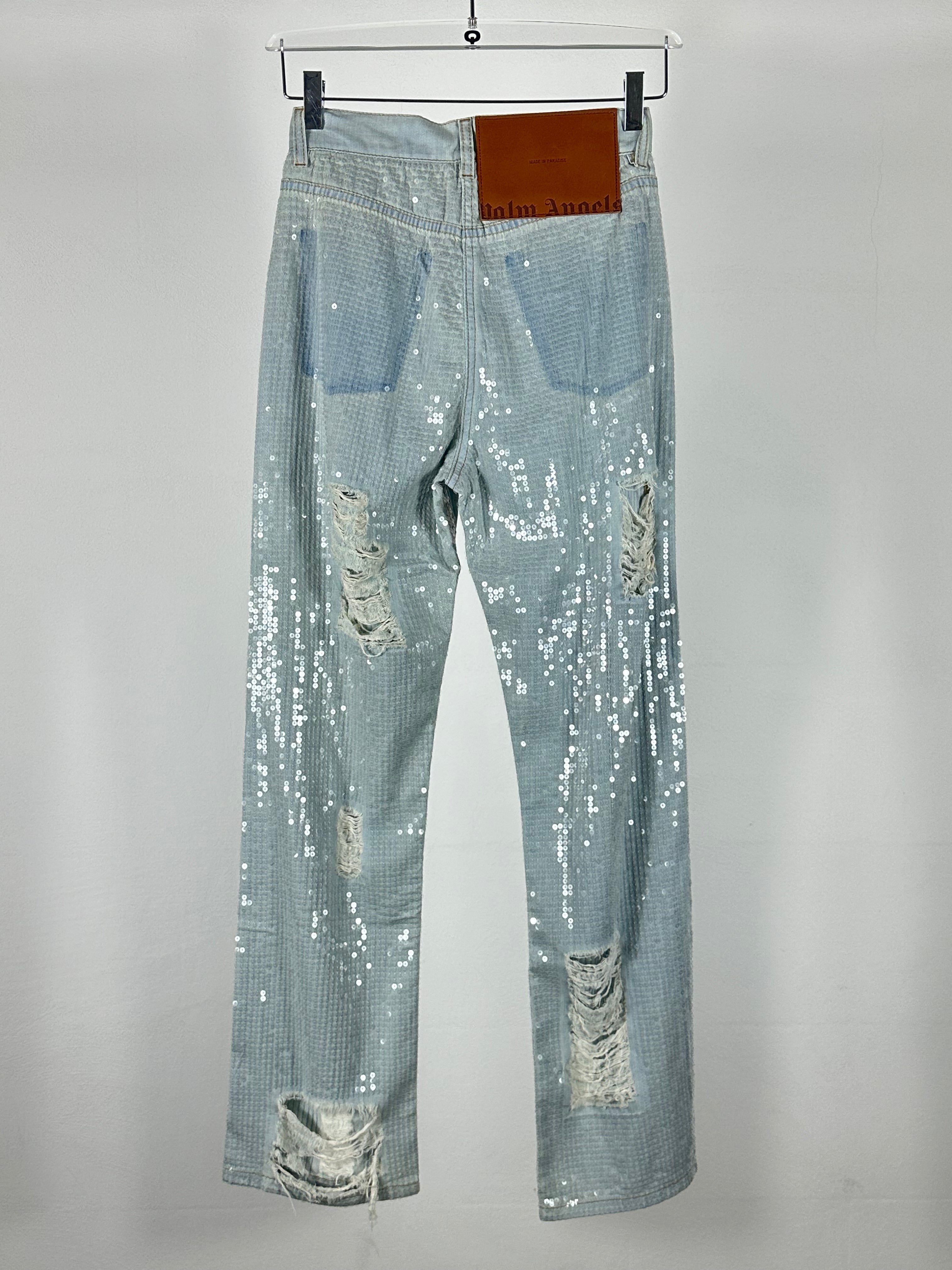Sequined Jeans
