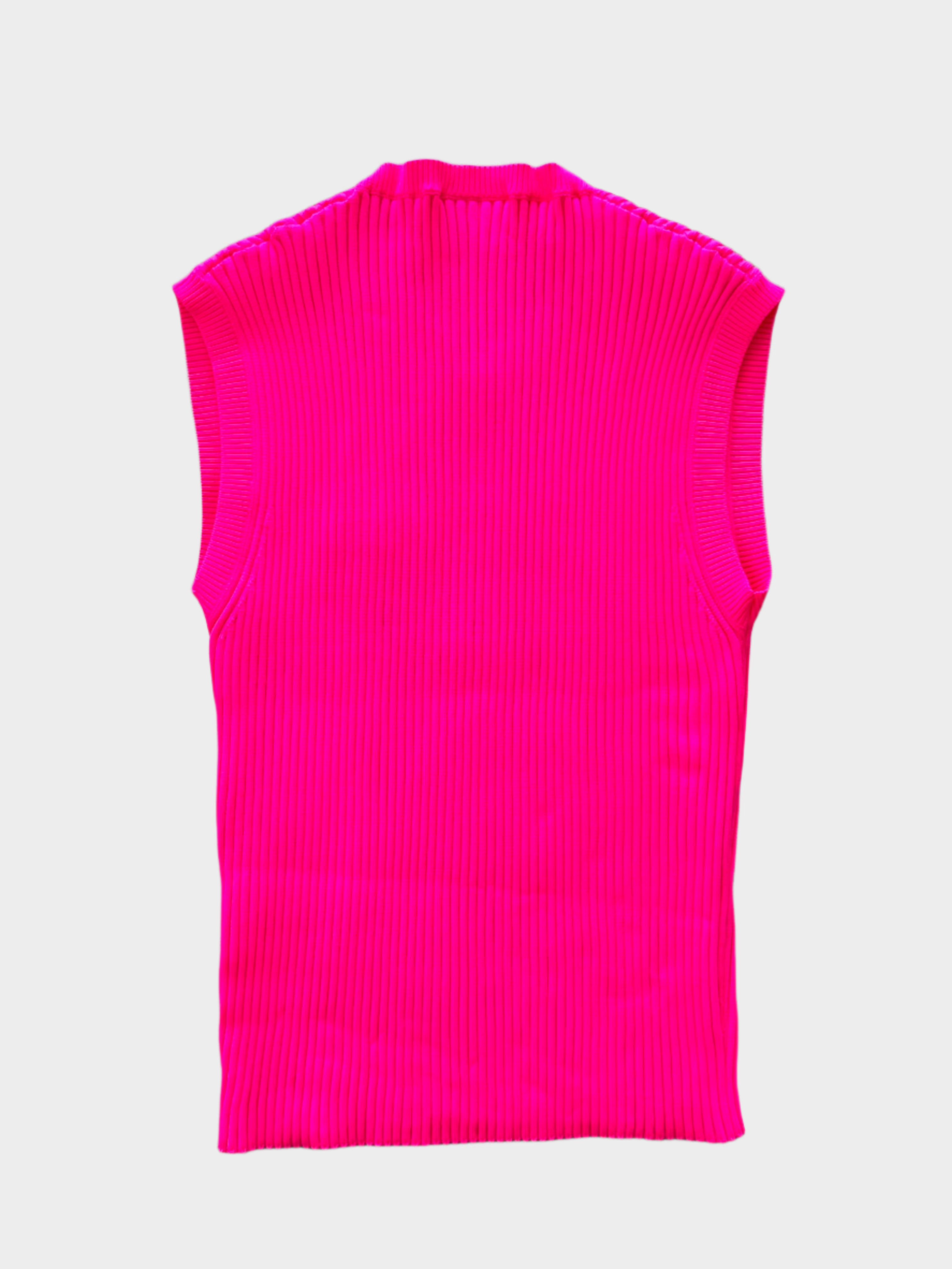 Ribbed Neon Tank Top