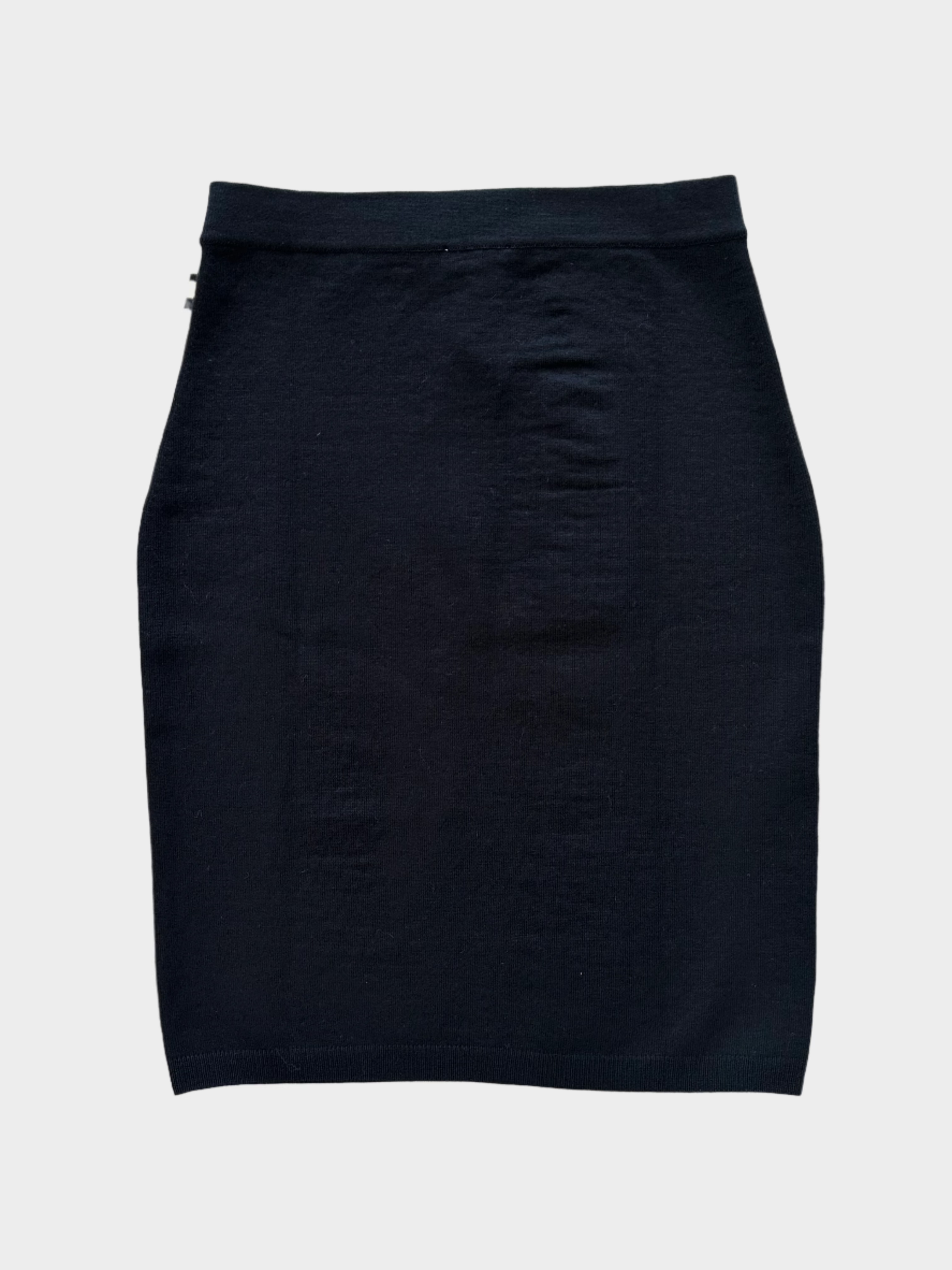 Logo Knee Length Skirt