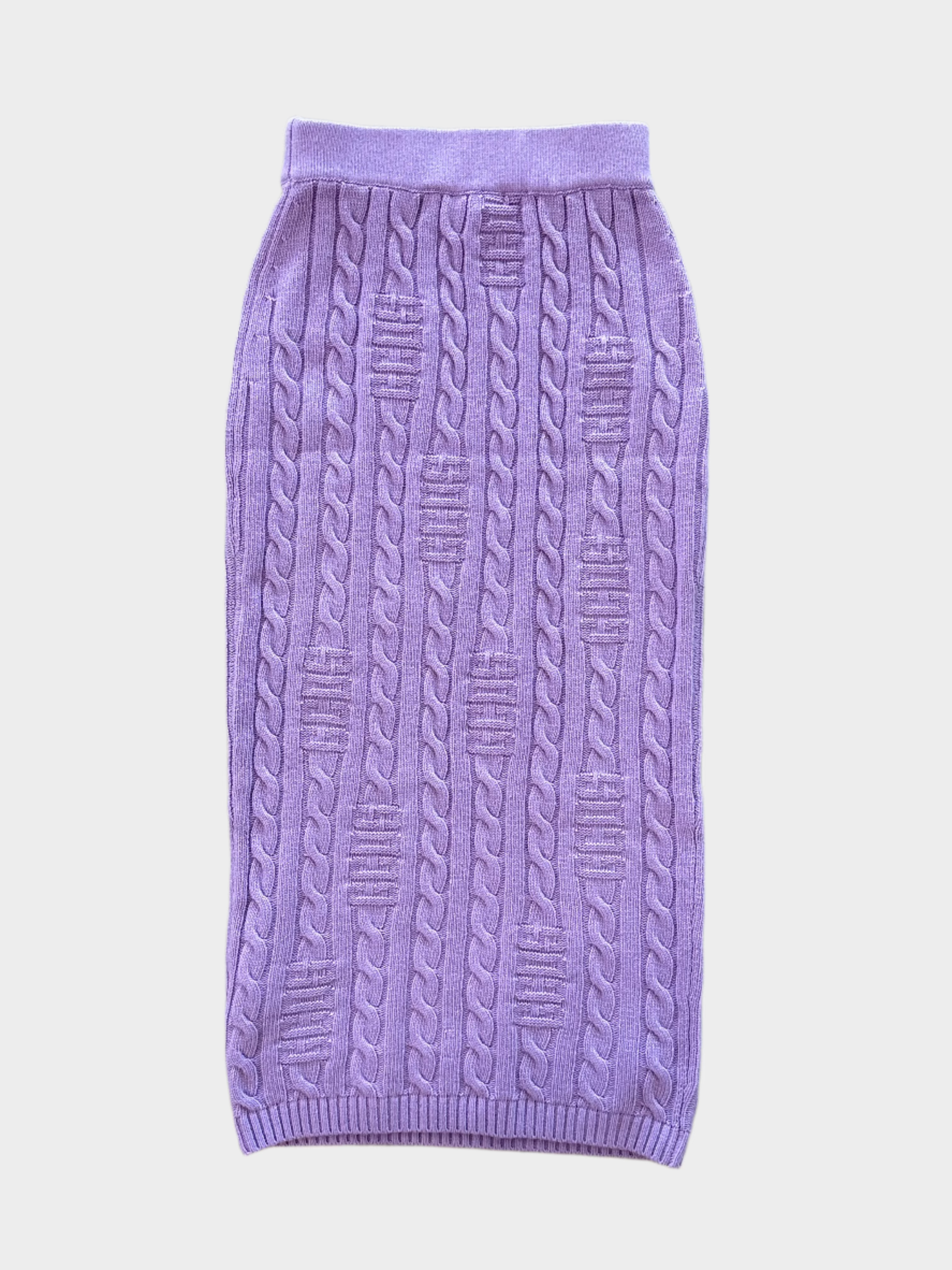 Long Knitted Skirt