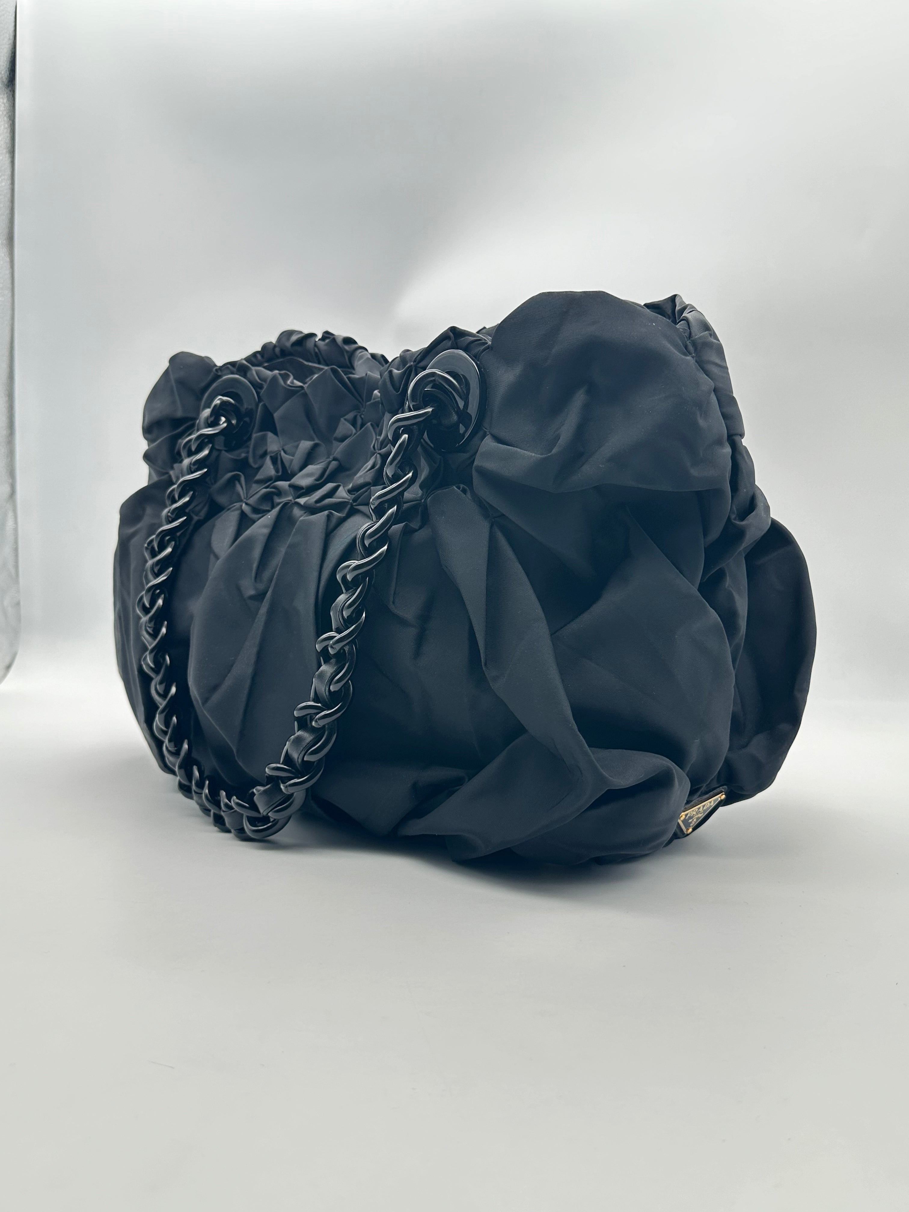 Pleated Shoulder Bag