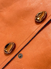 Trench in Pelle con Collo in Pelliccia -  | dBlank