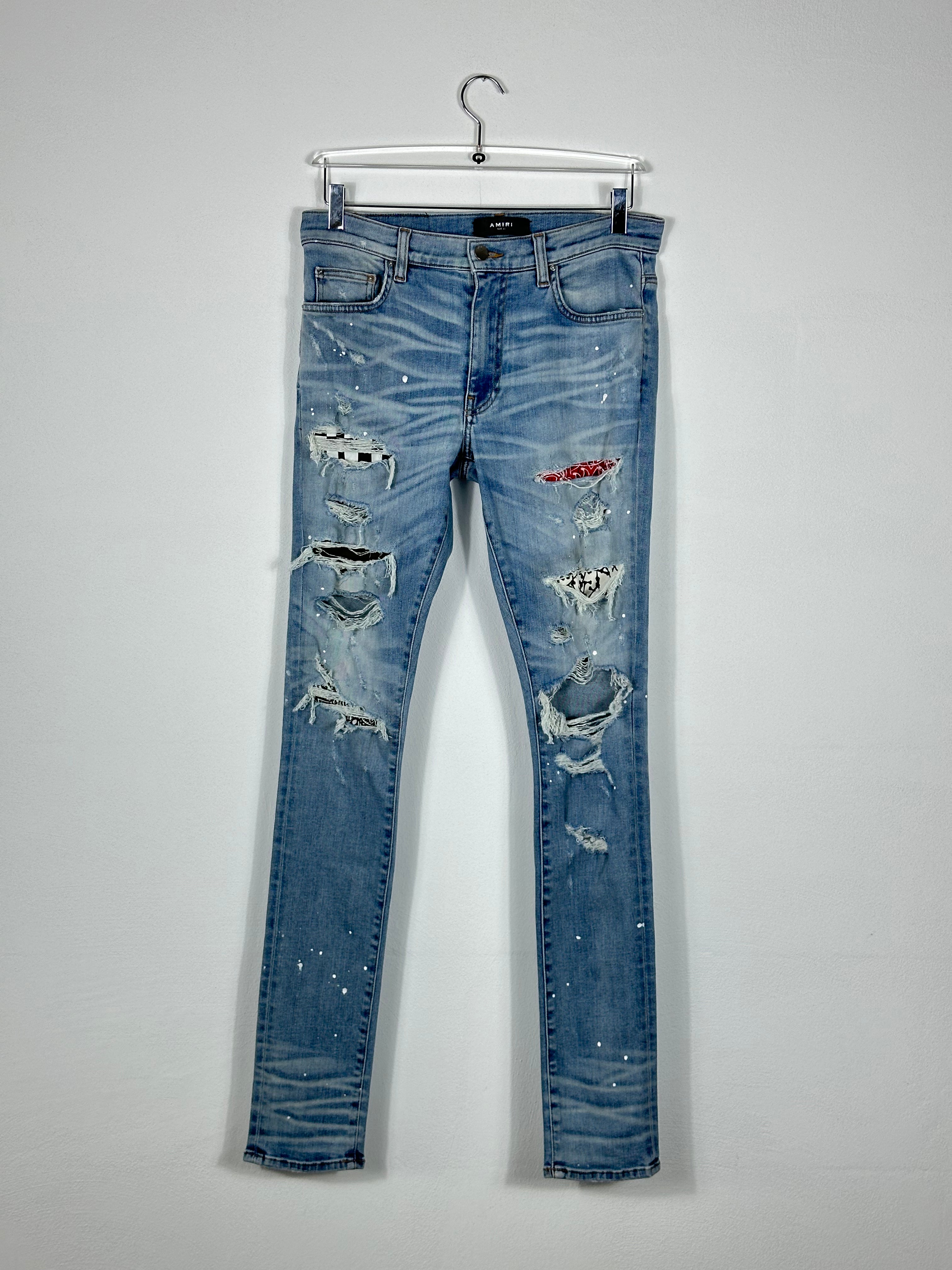 Jeans With Multi Pattern