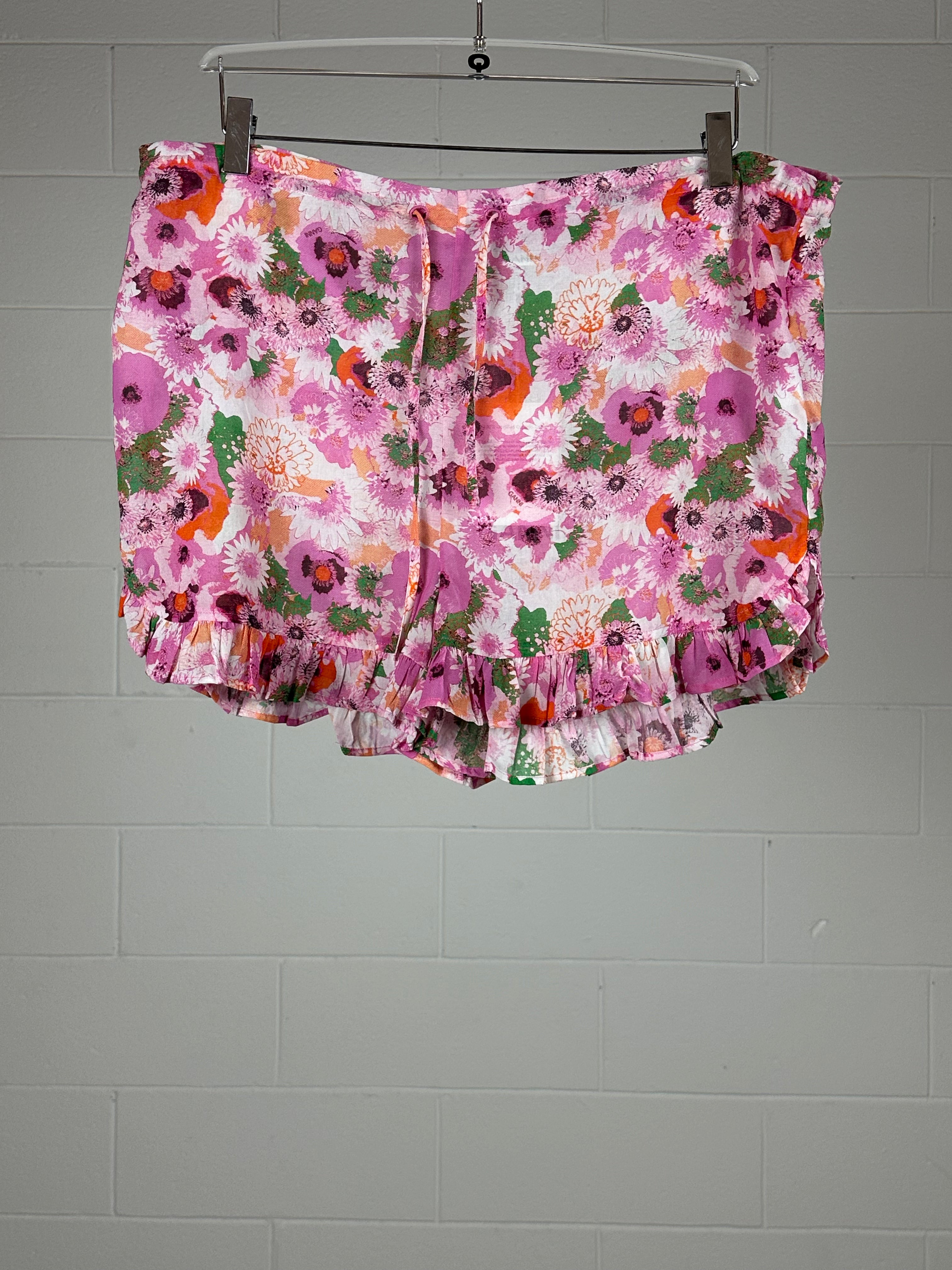 Responsible Ganni Floral Shorts