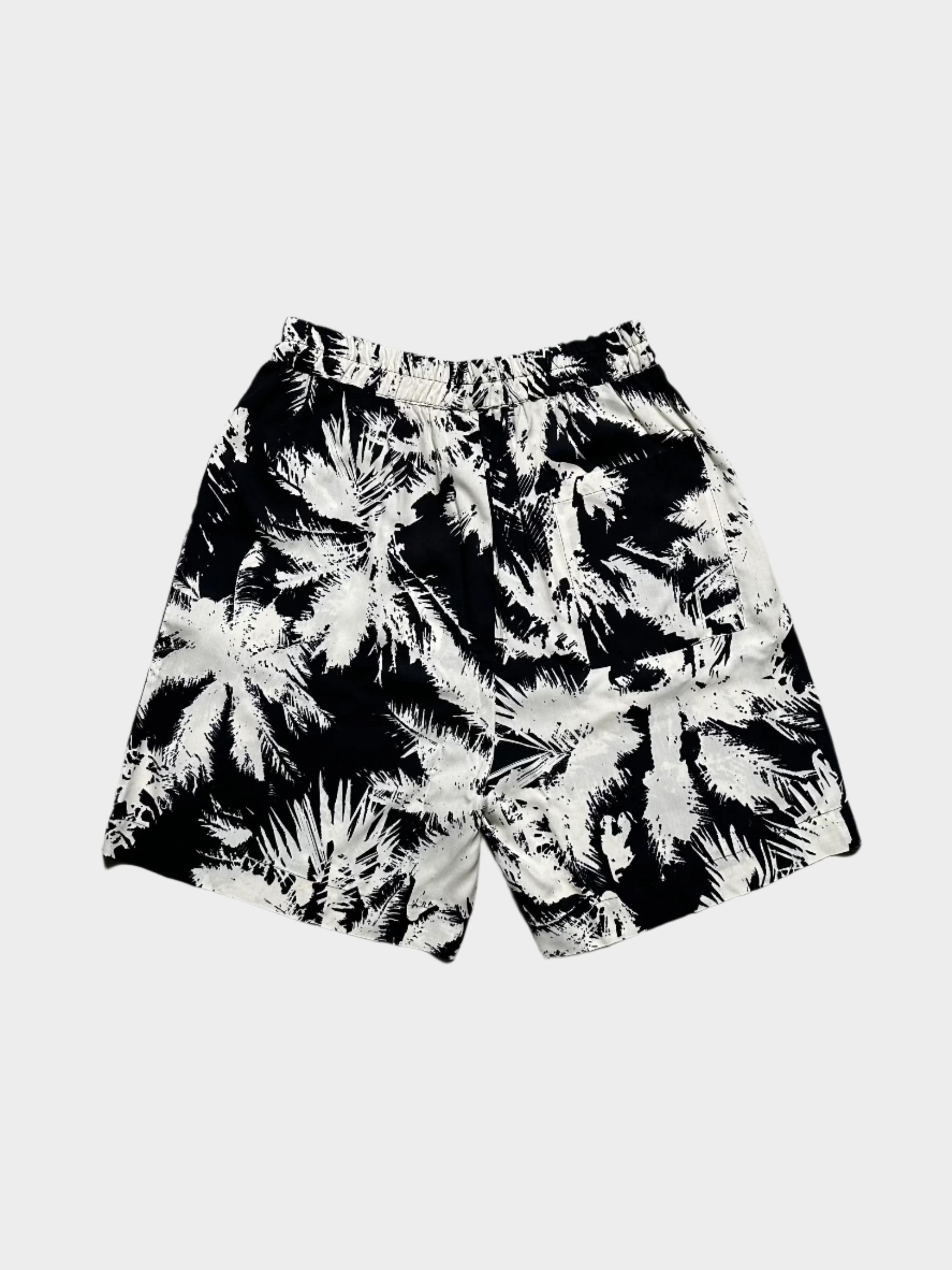 Palm Print Shorts