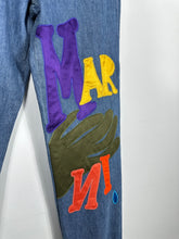 Jeans With Colored Patches -  | dBlank