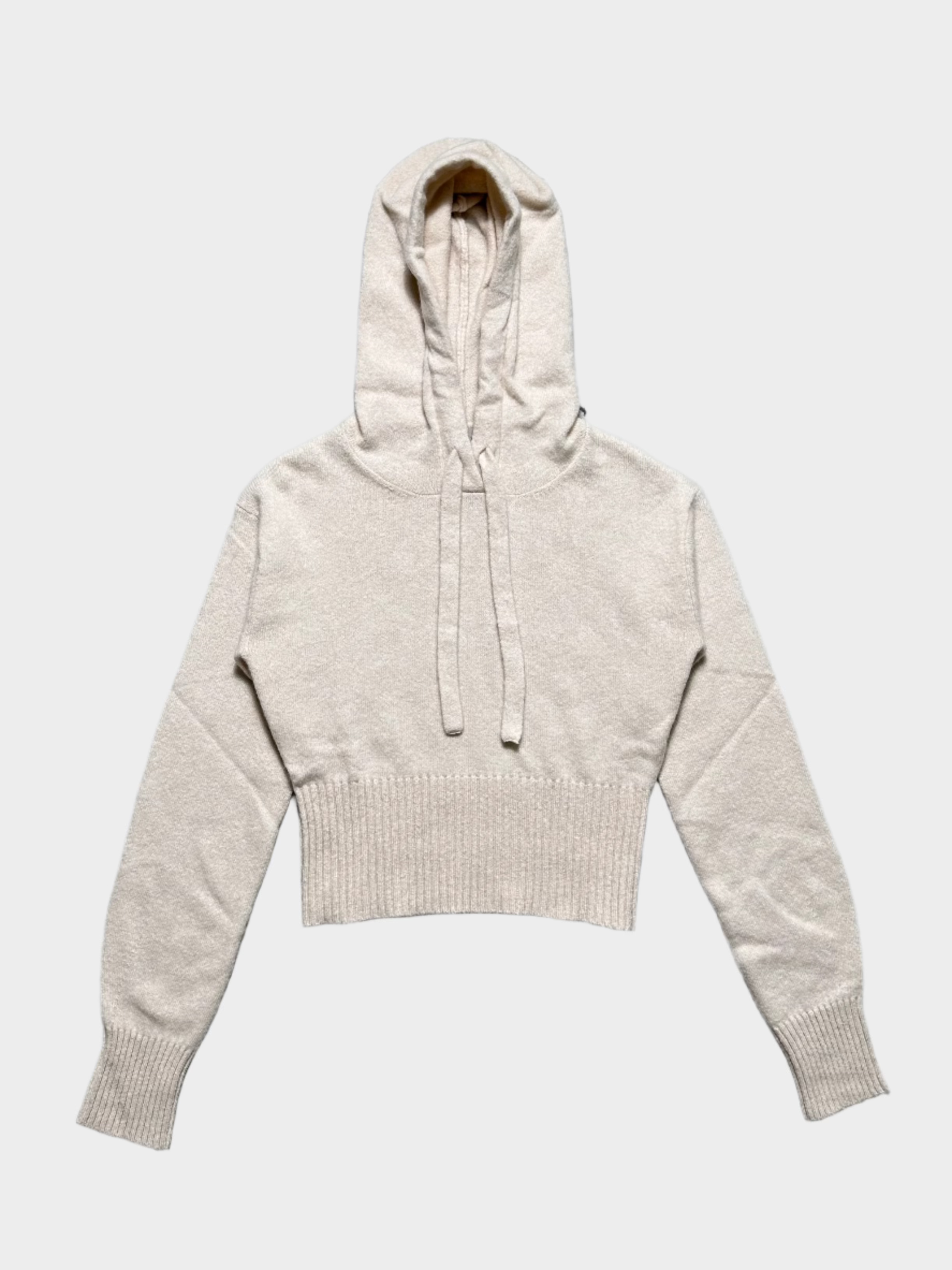 Crop Soft Cashmere Hoodie