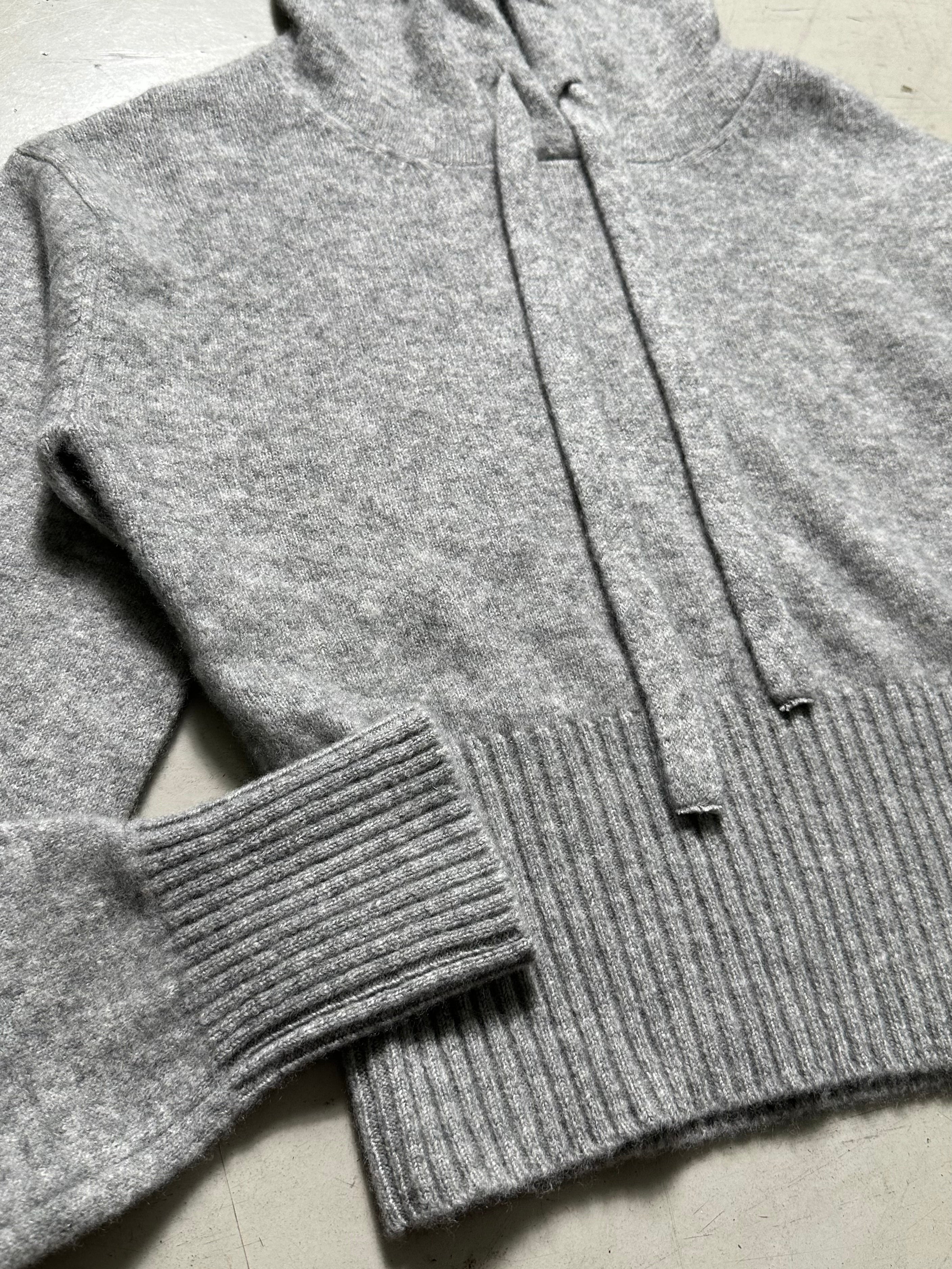 Crop Soft Cashmere Hoodie