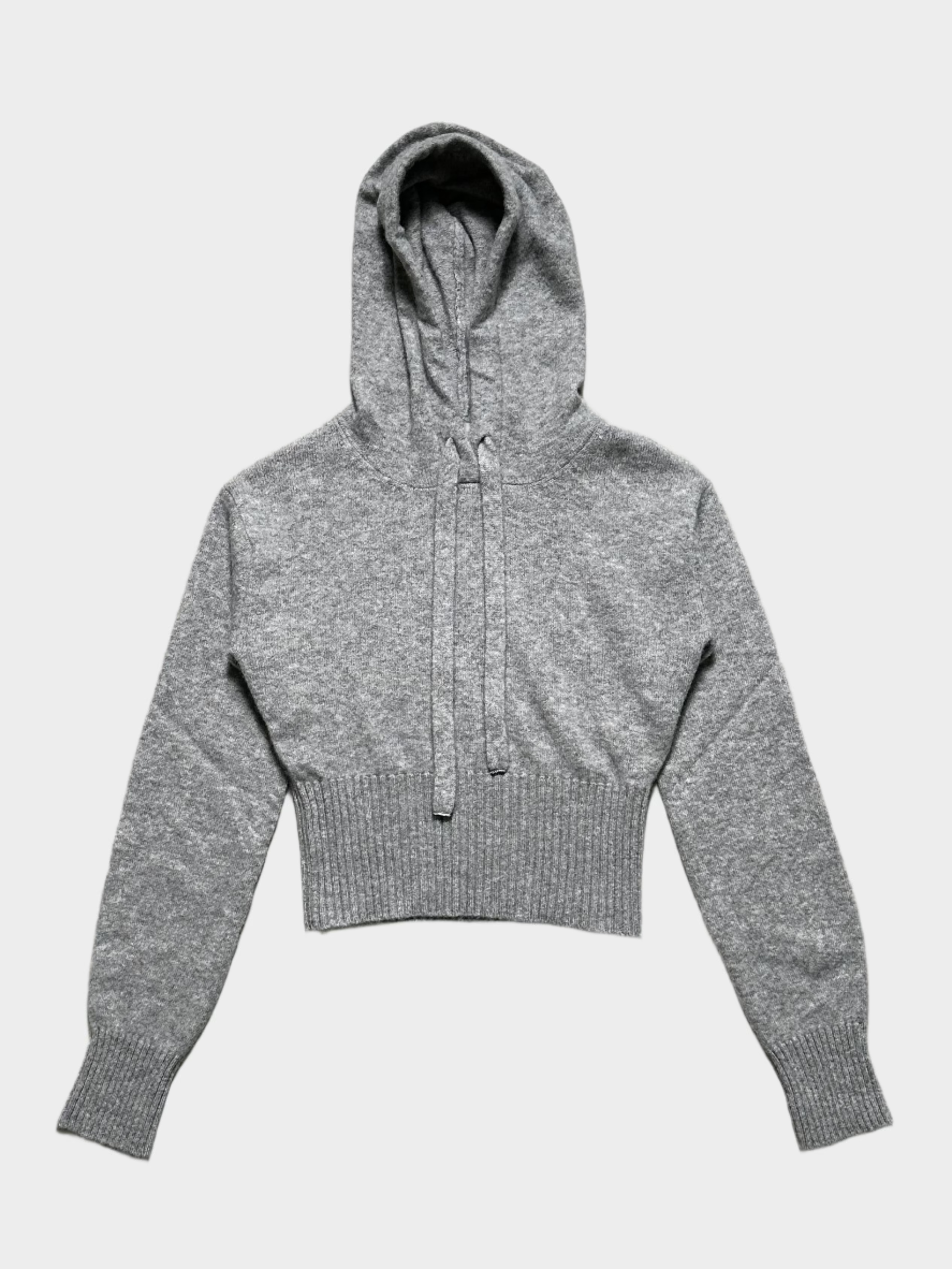 Crop Soft Cashmere Hoodie