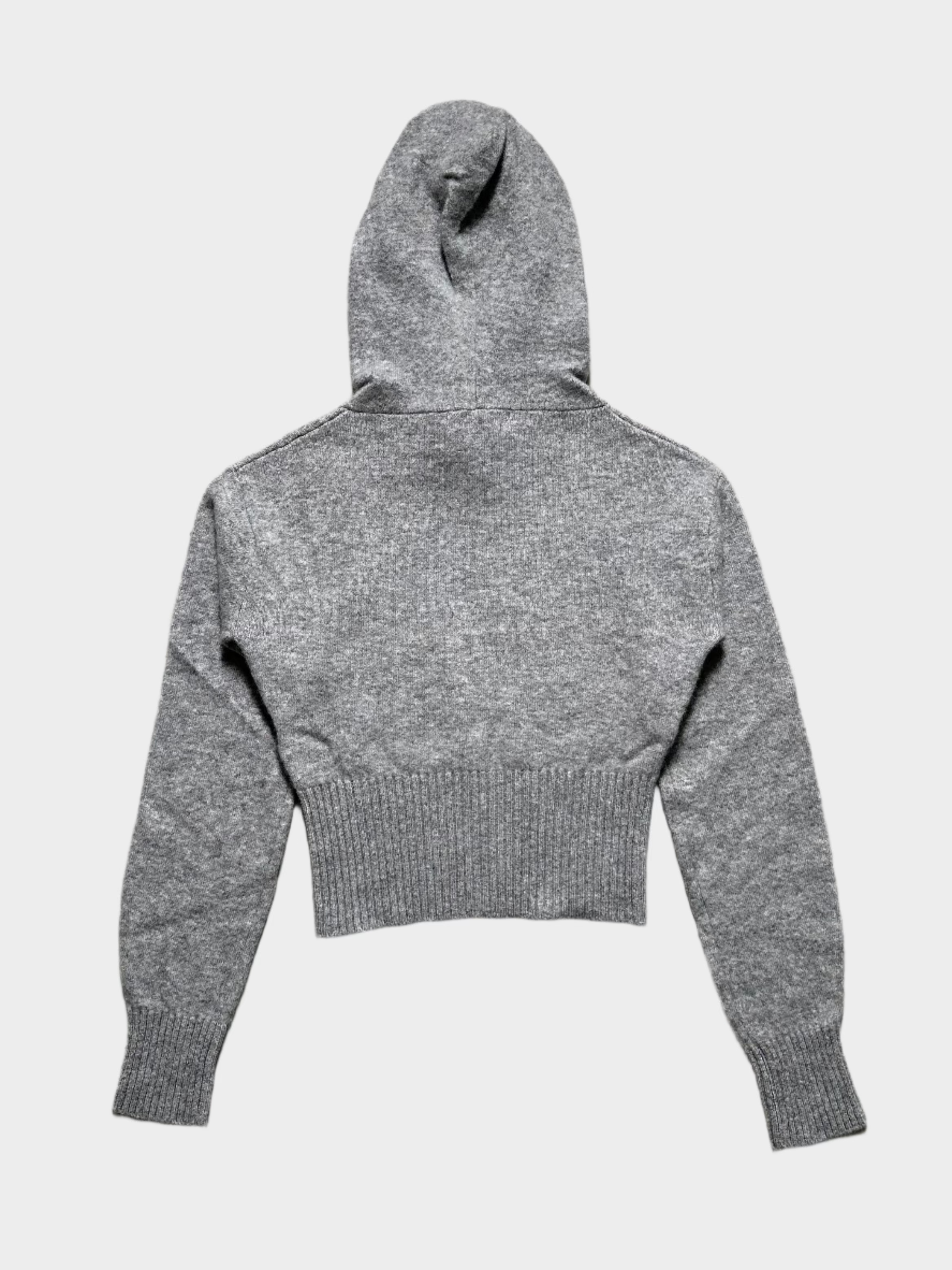 Crop Soft Cashmere Hoodie