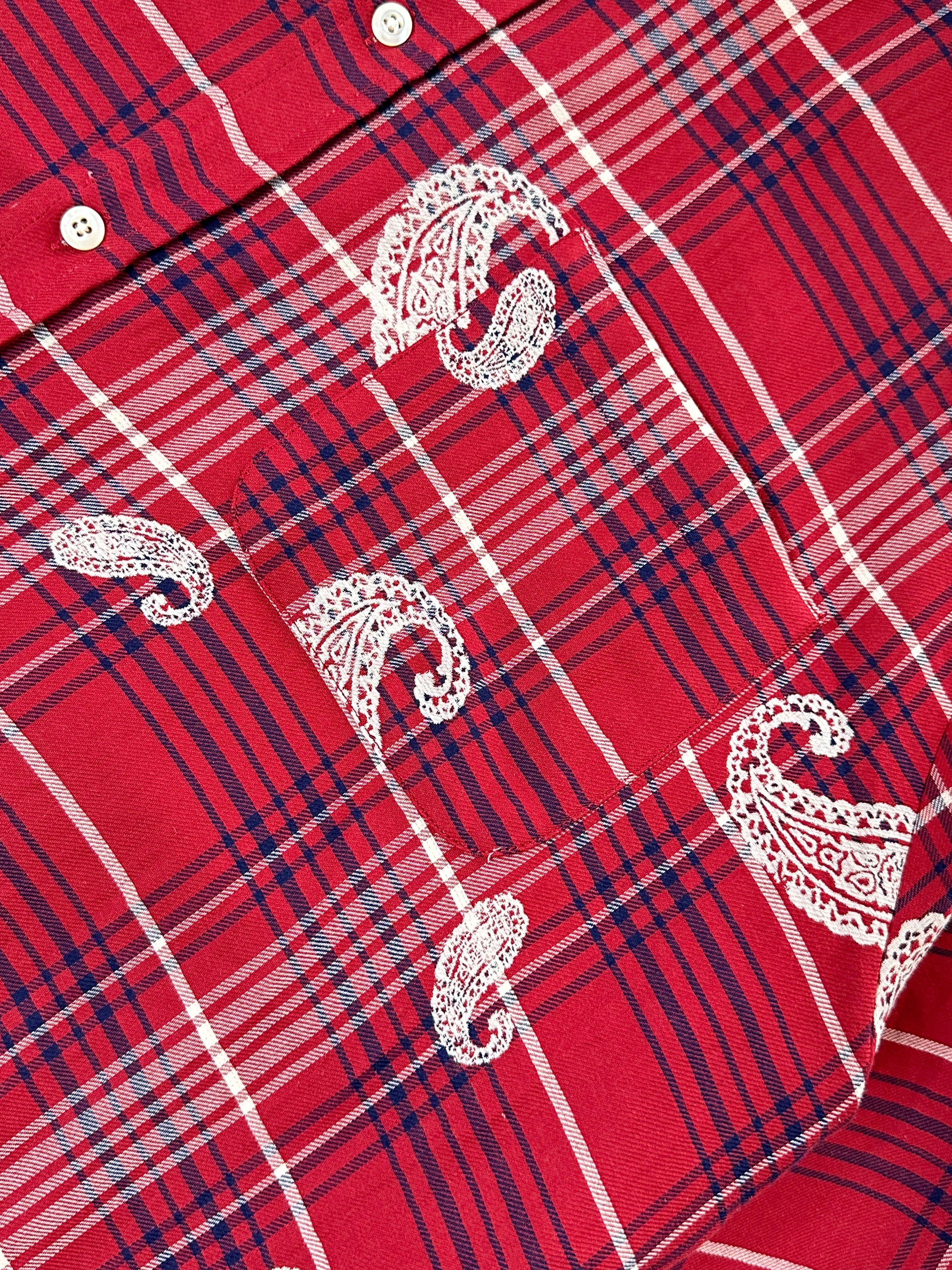 Paisley Flannel Shirt