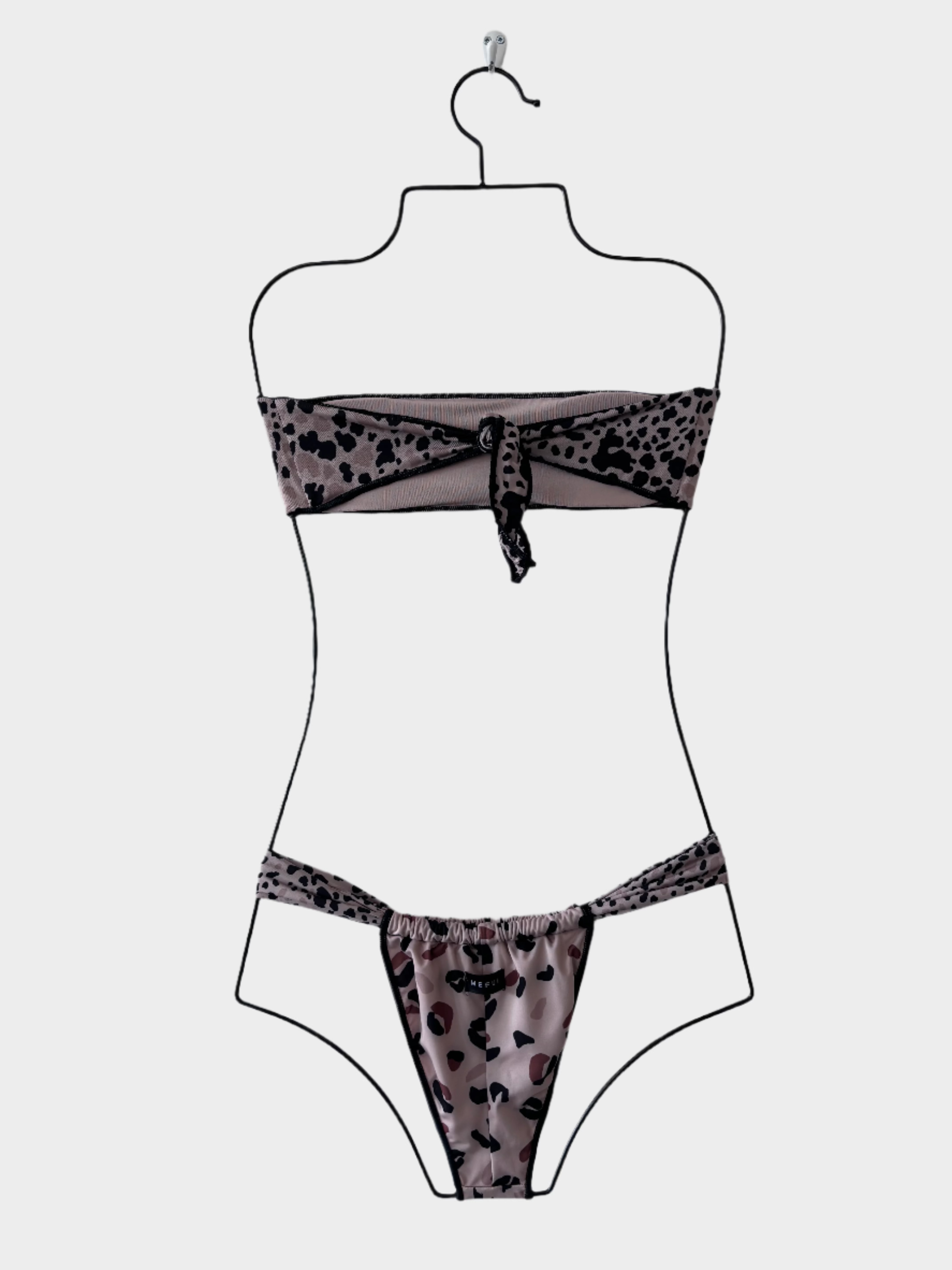 Animalier Bandeau Bikini