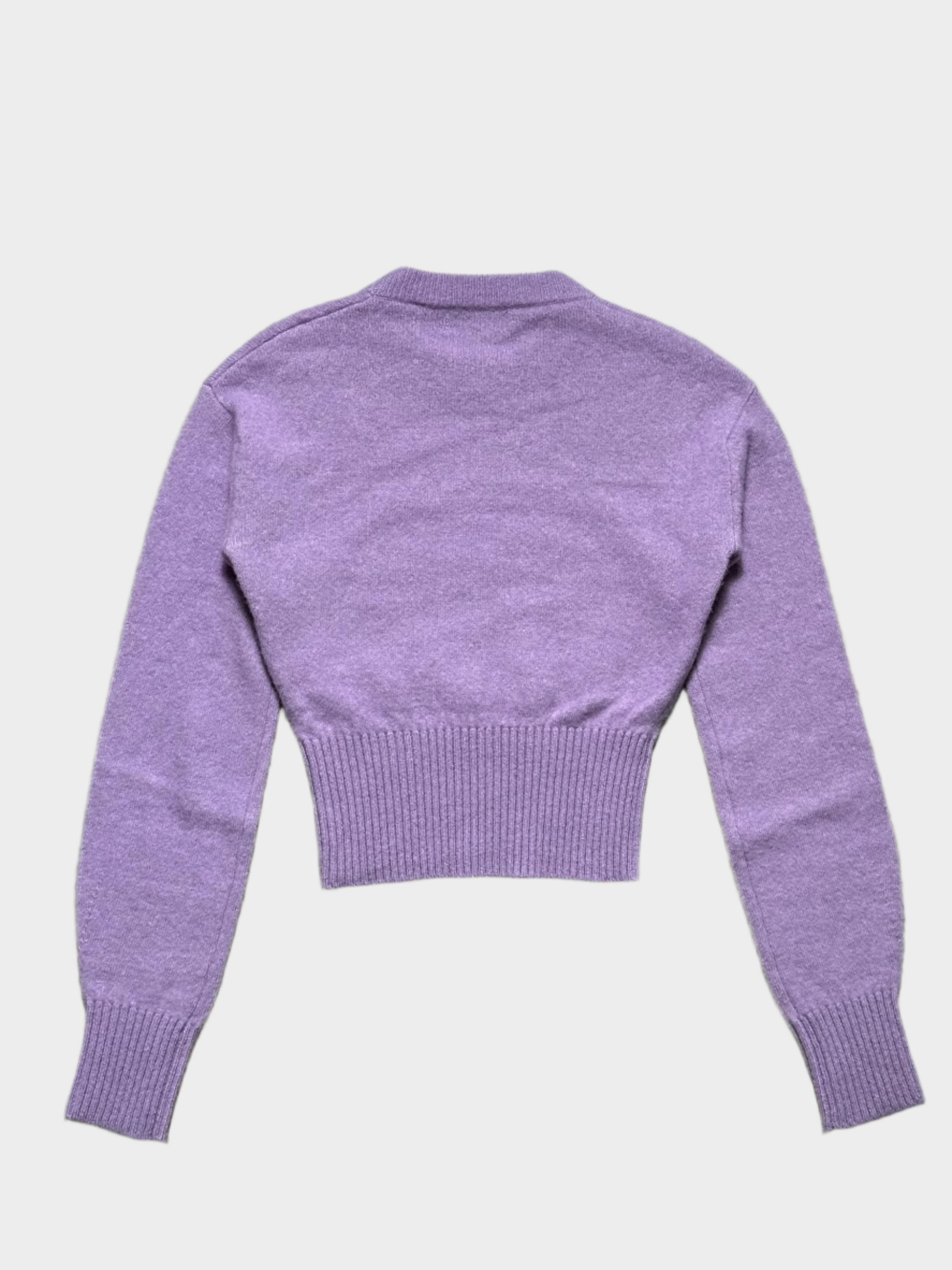 Crop Soft Cashmere Jumper