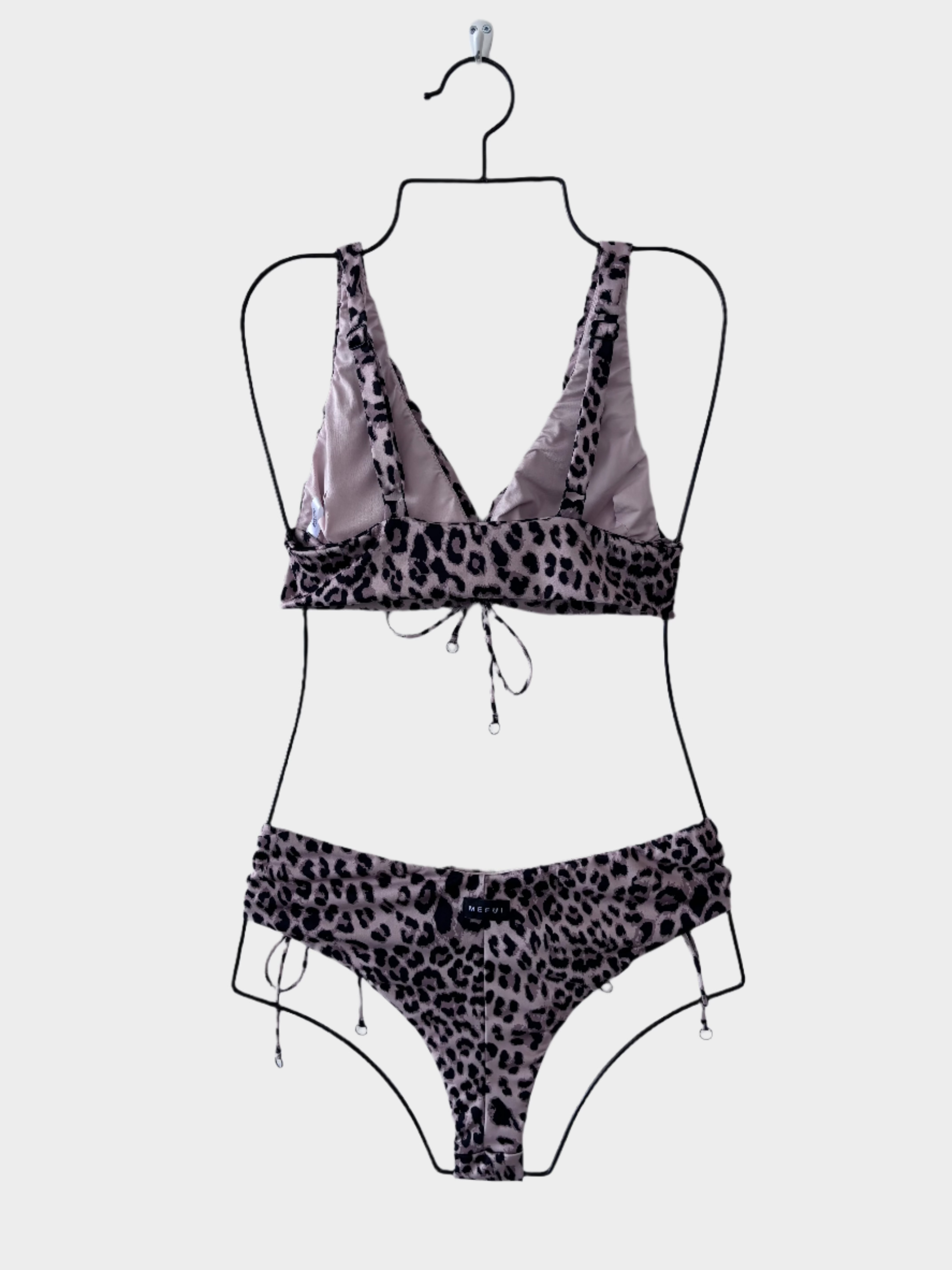 Animalier High Triangle Bikini