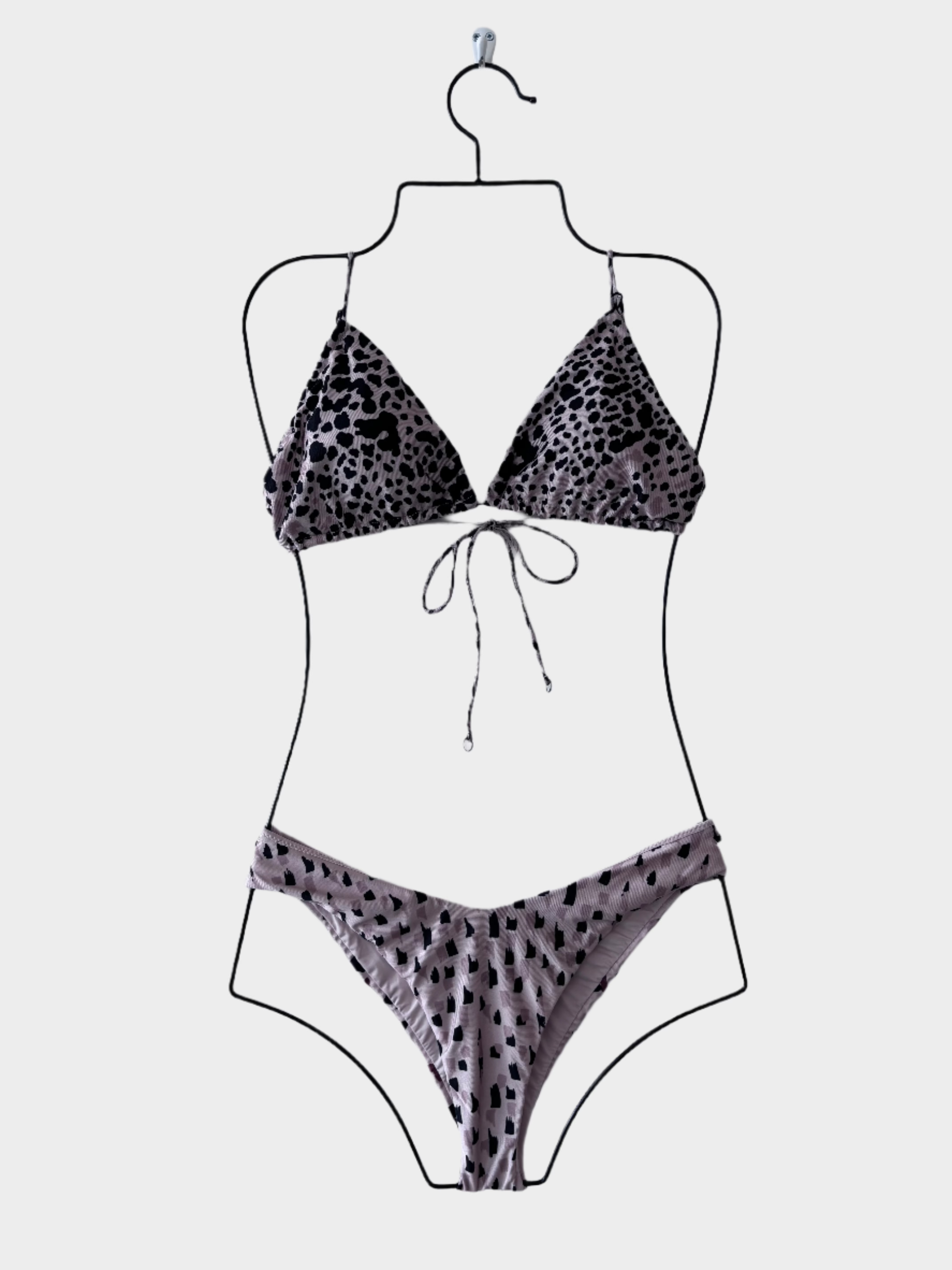 Animal Print Bralette Bikini