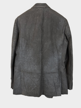 Blazer with lapel collar and aged effect -  | dBlank