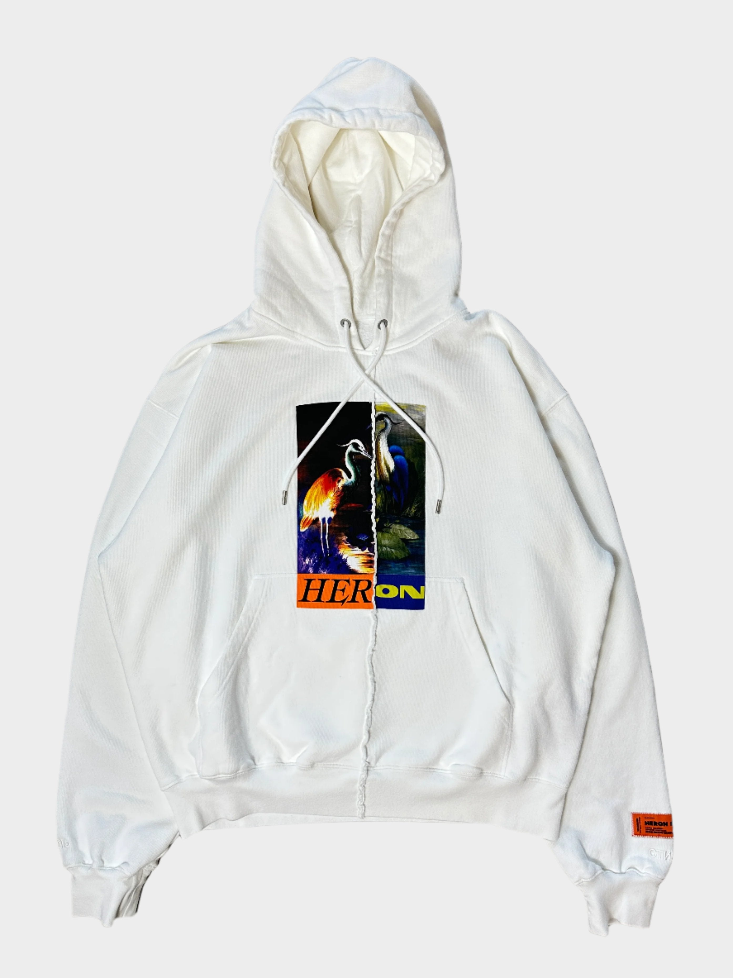 Split Graphic Hoodie